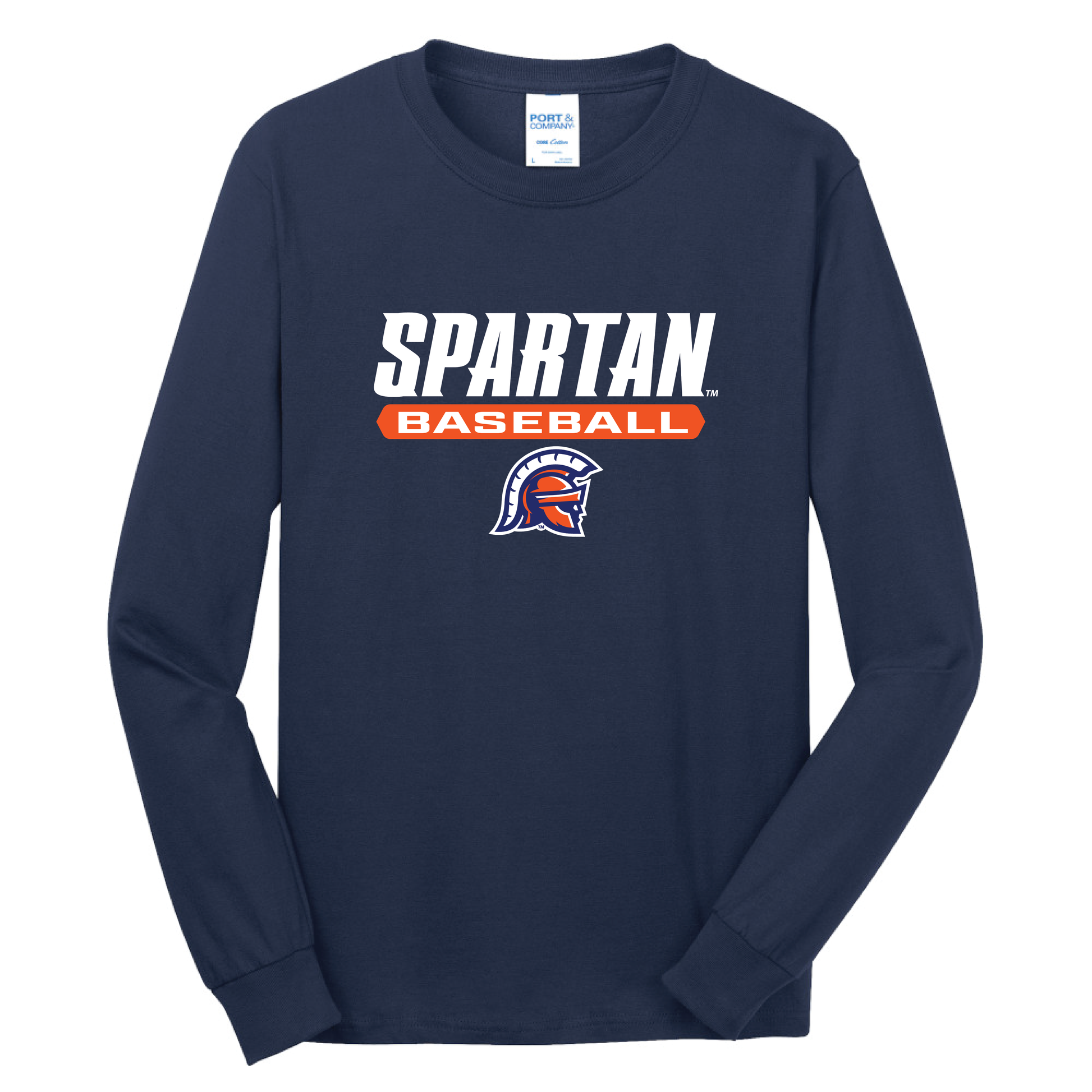 Baseball Long Sleeve Core Cotton Tee