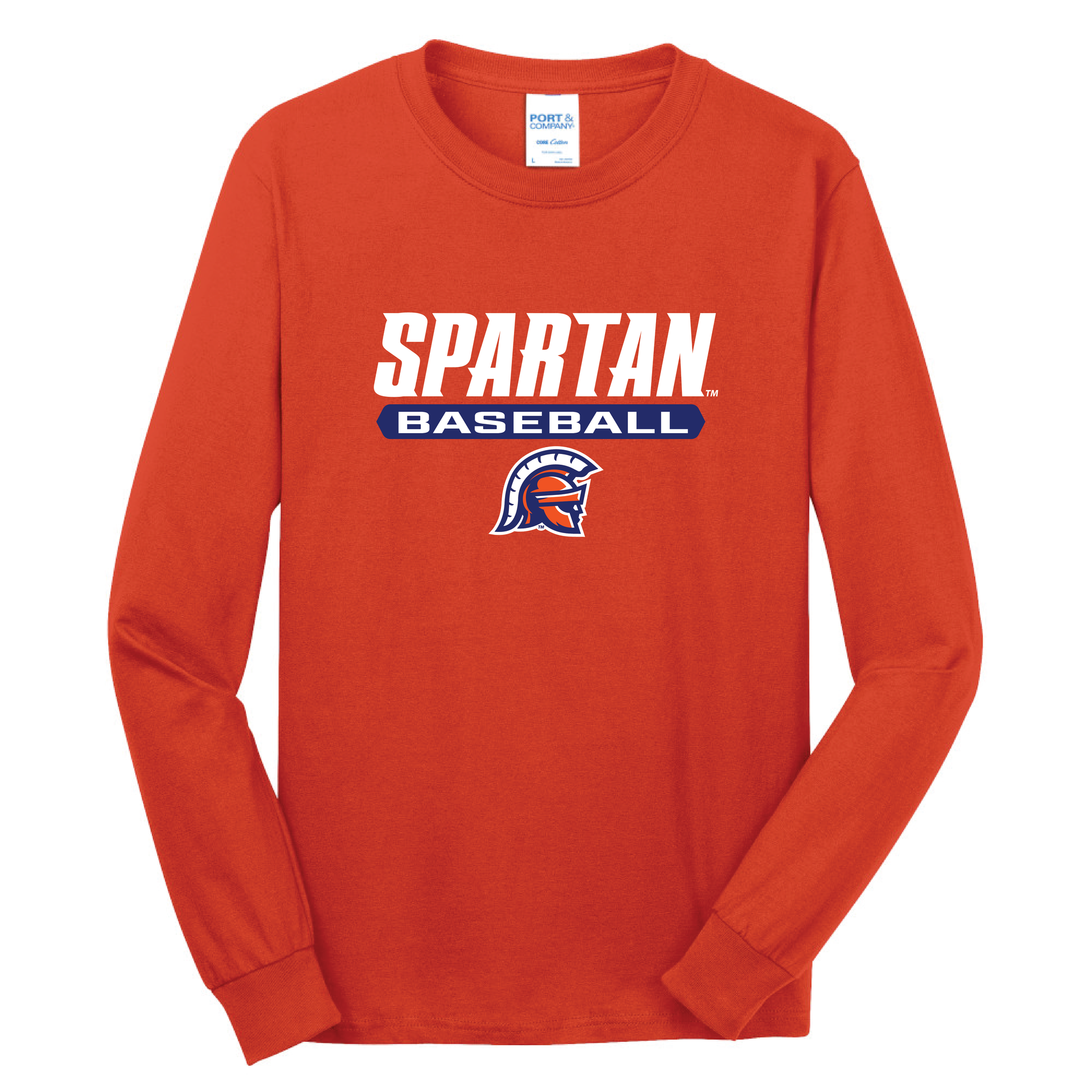 Baseball Long Sleeve Core Cotton Tee