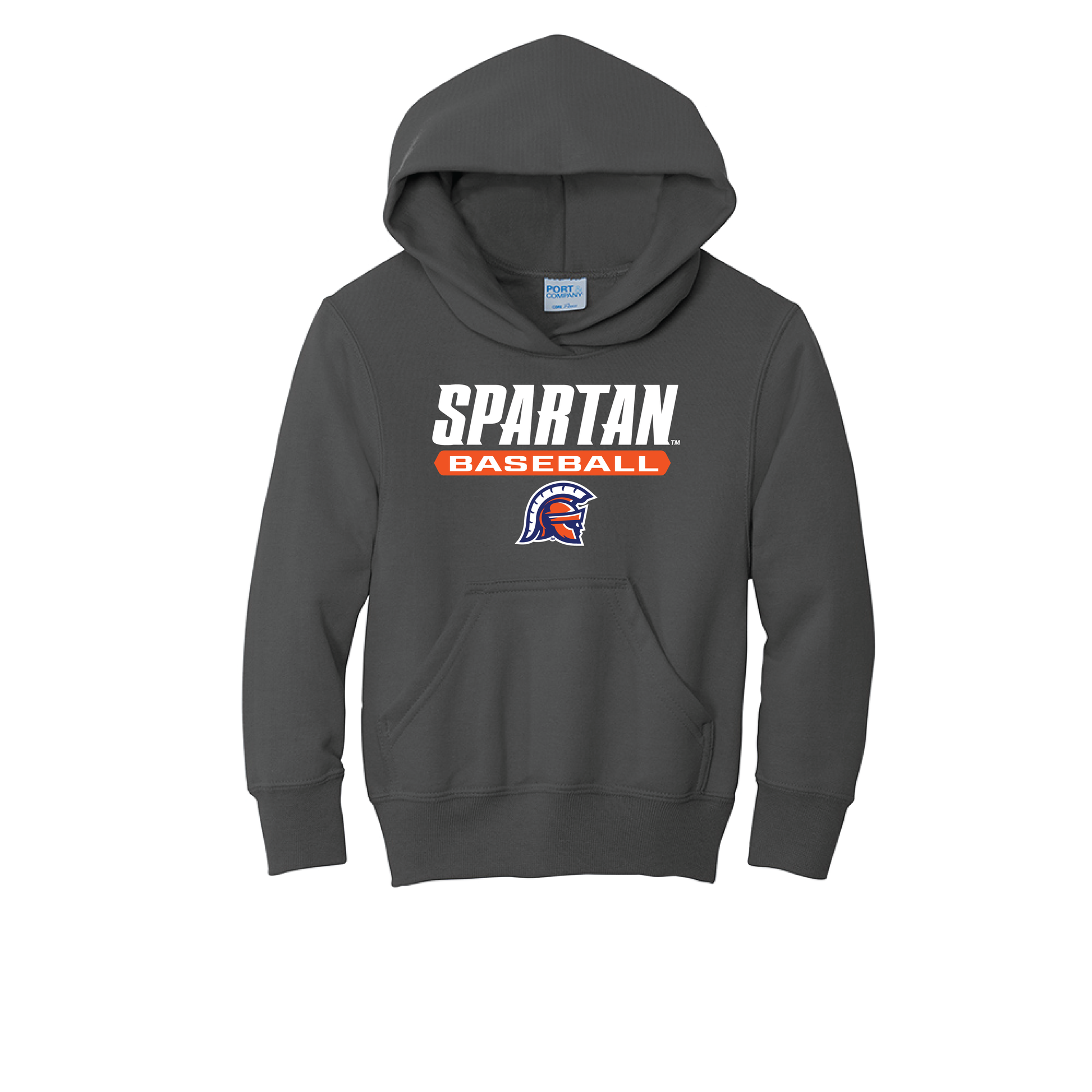 Baseball Youth Core Fleece Pullover Hooded Sweatshirt