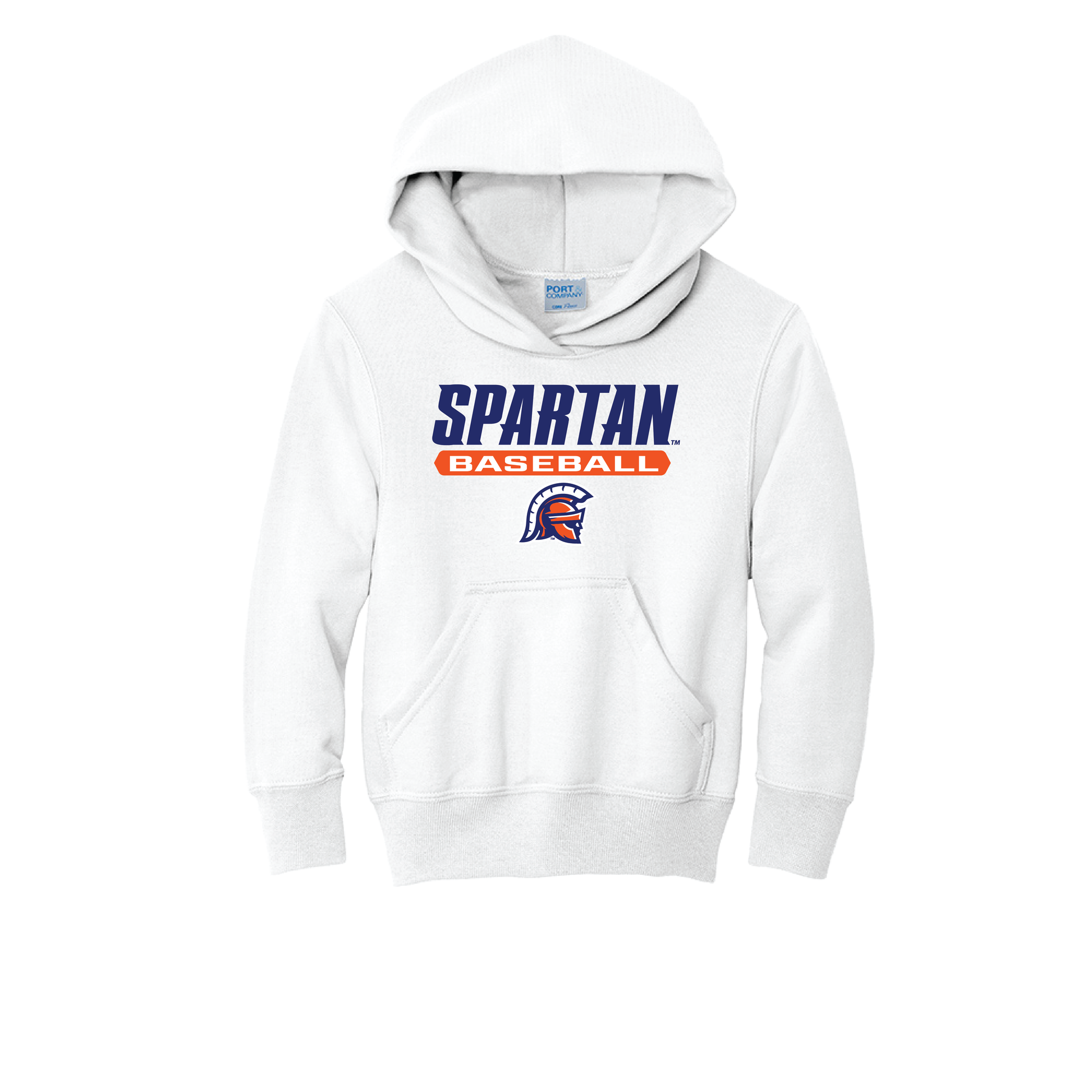 Baseball Youth Core Fleece Pullover Hooded Sweatshirt