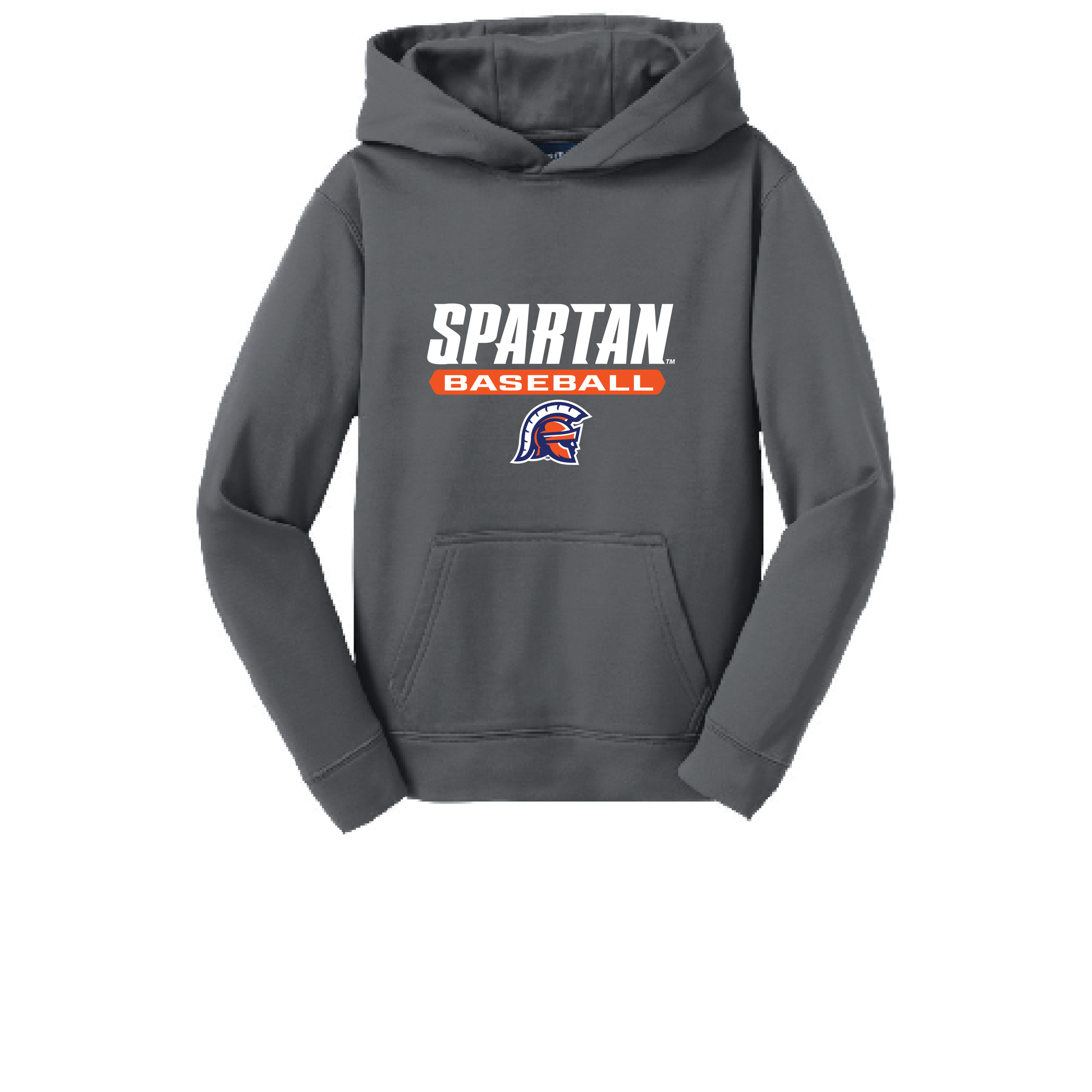 Baseball Youth Sport-Wick® Fleece Hooded Pullover