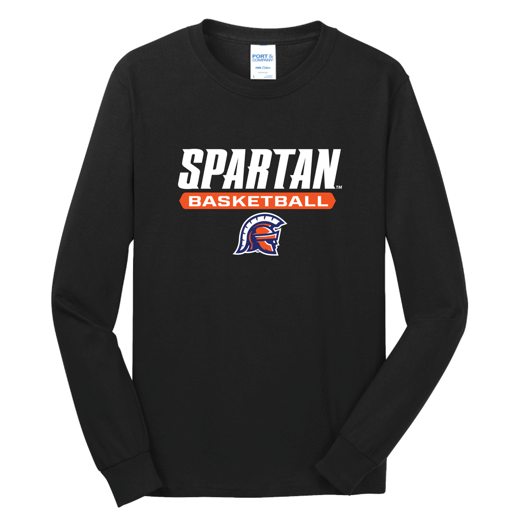 Basketball Long Sleeve Core Cotton Tee