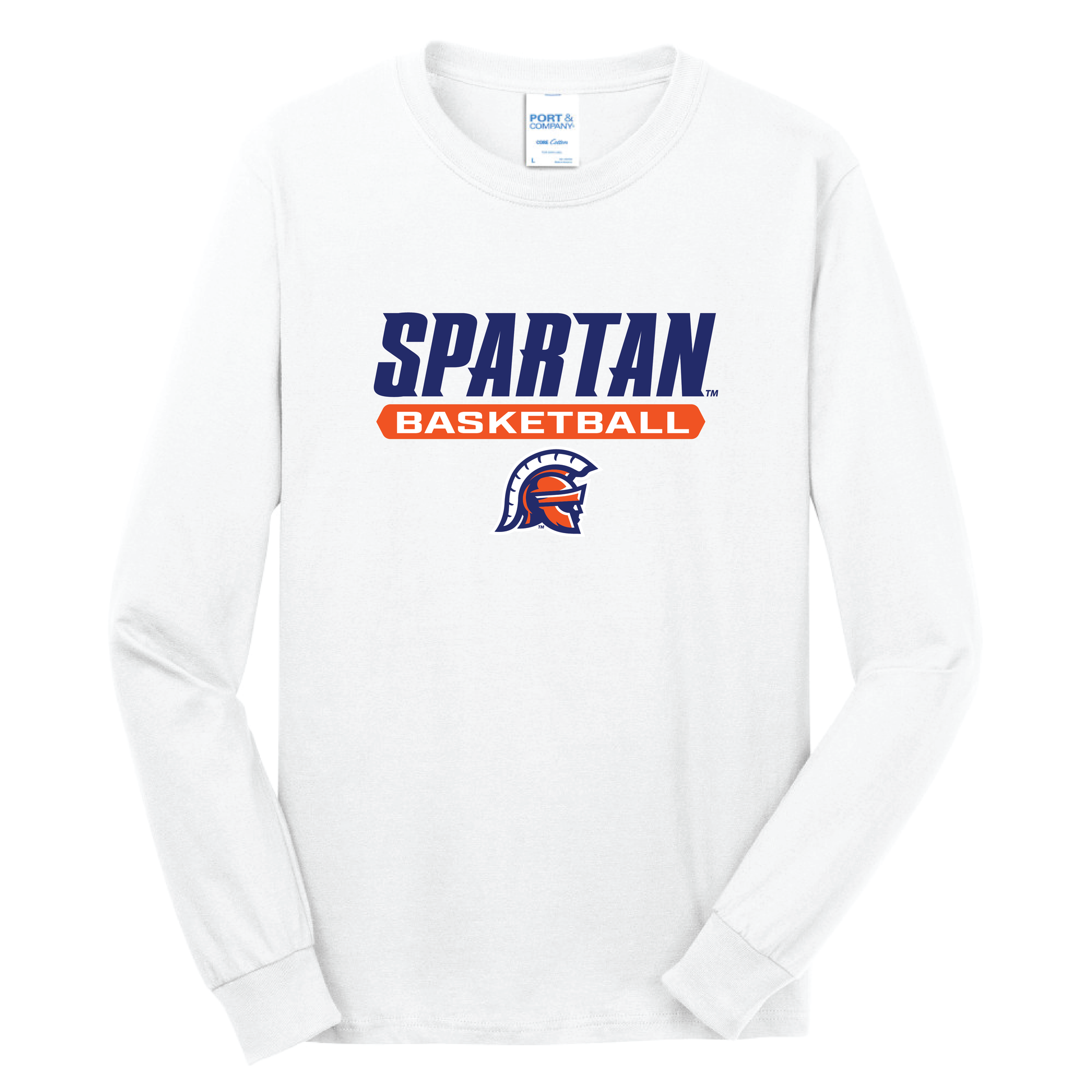 Basketball Long Sleeve Core Cotton Tee