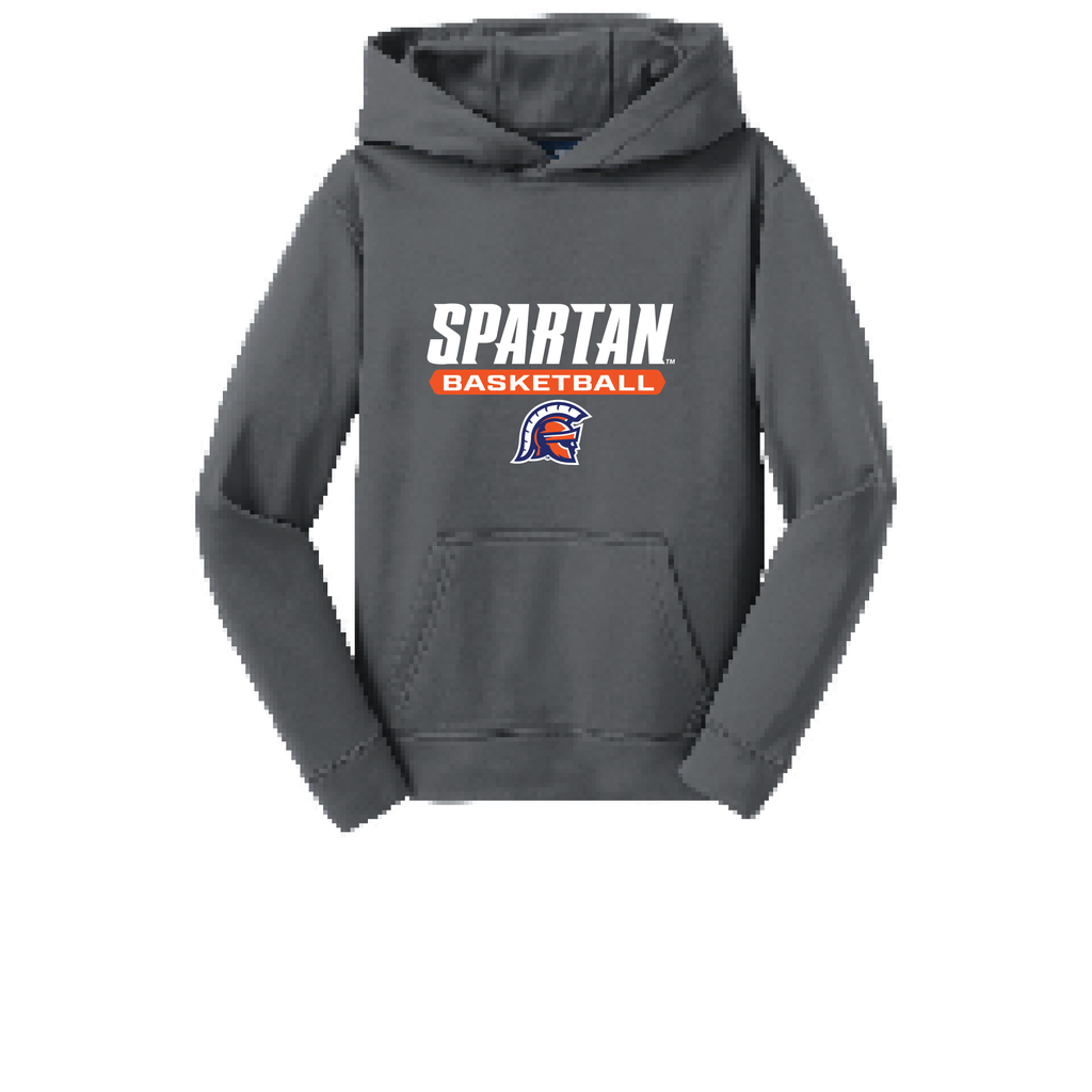Basketball Youth Sport-Wick® Fleece Hooded Pullover