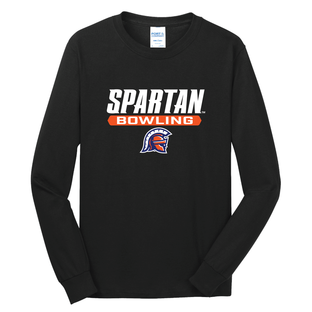 Bowling Long Sleeve Core Cotton Tee