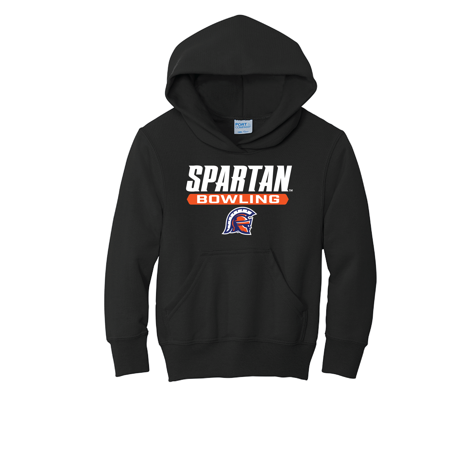 Bowling Youth Core Fleece Pullover Hooded Sweatshirt
