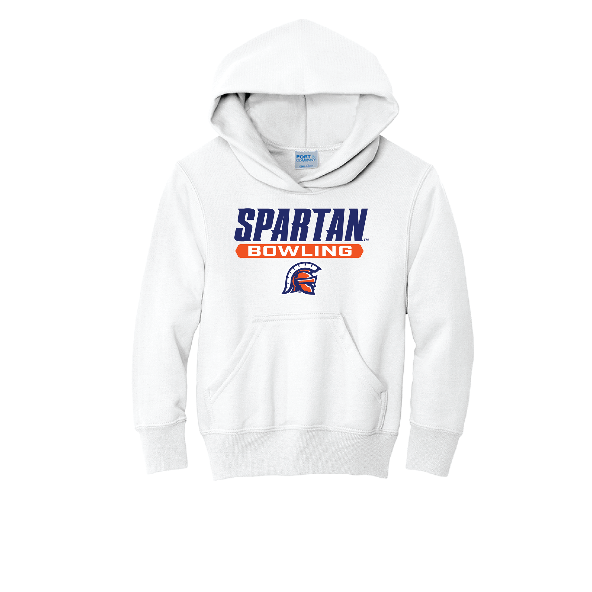 Bowling Youth Core Fleece Pullover Hooded Sweatshirt