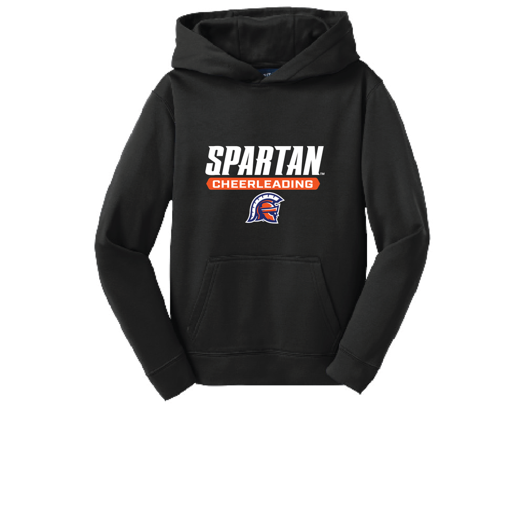 Cheerleading Youth Sport-Wick® Fleece Hooded Pullover