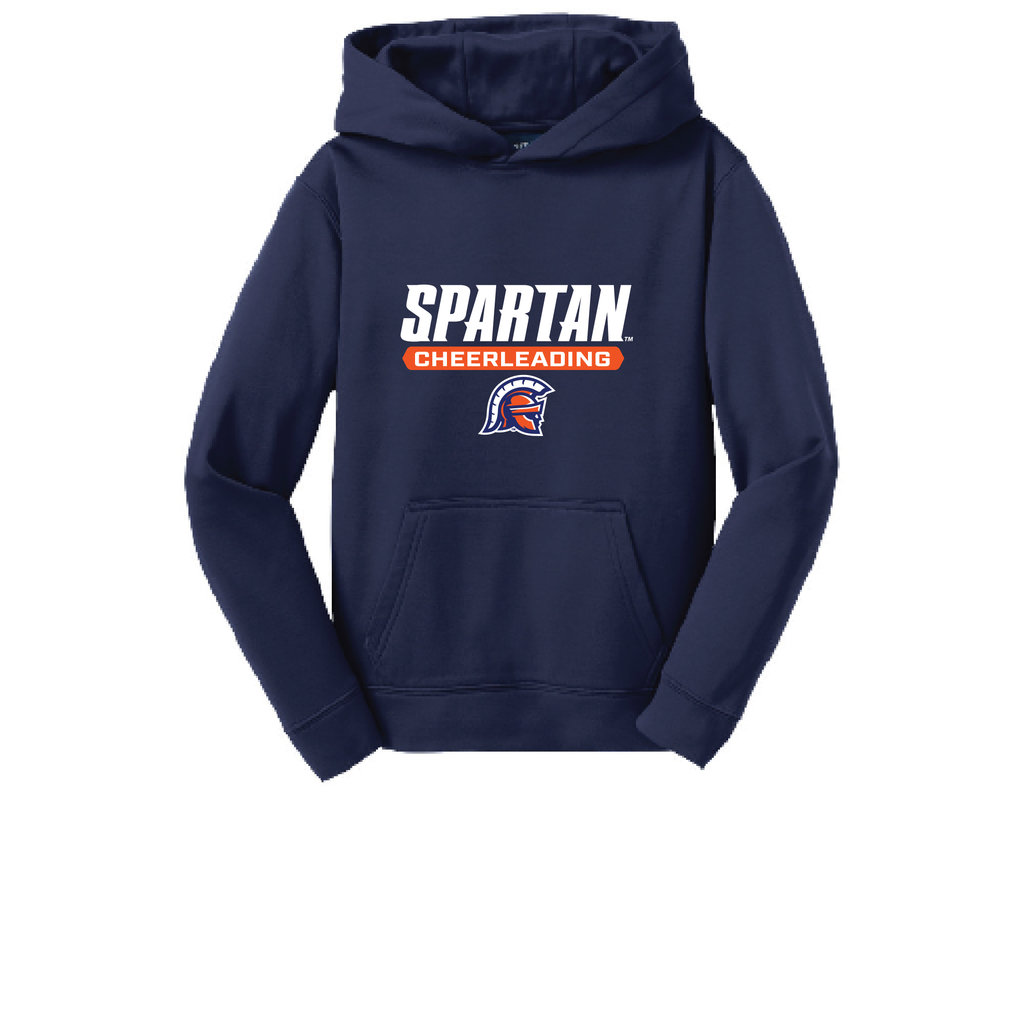 Cheerleading Youth Sport-Wick® Fleece Hooded Pullover