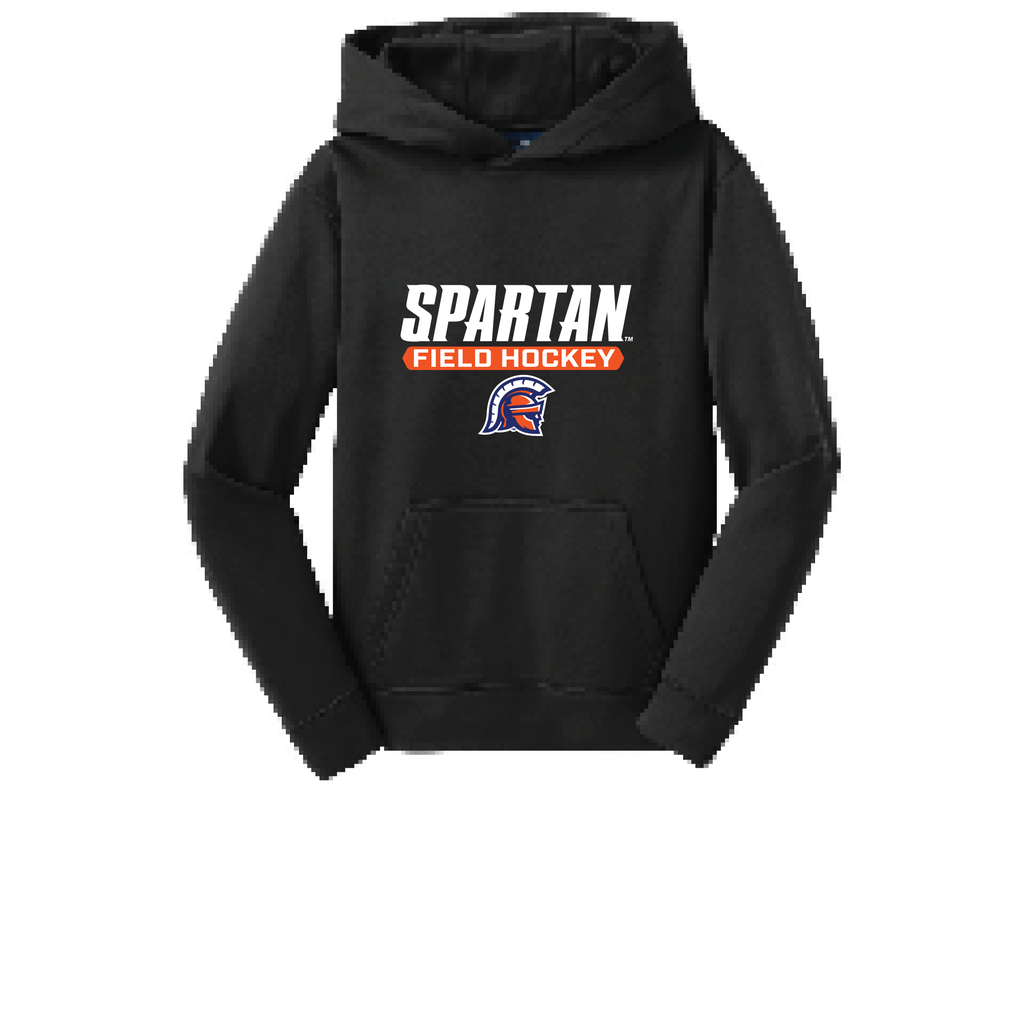 Field Hockey Youth Sport-Wick® Fleece Hooded Pullover