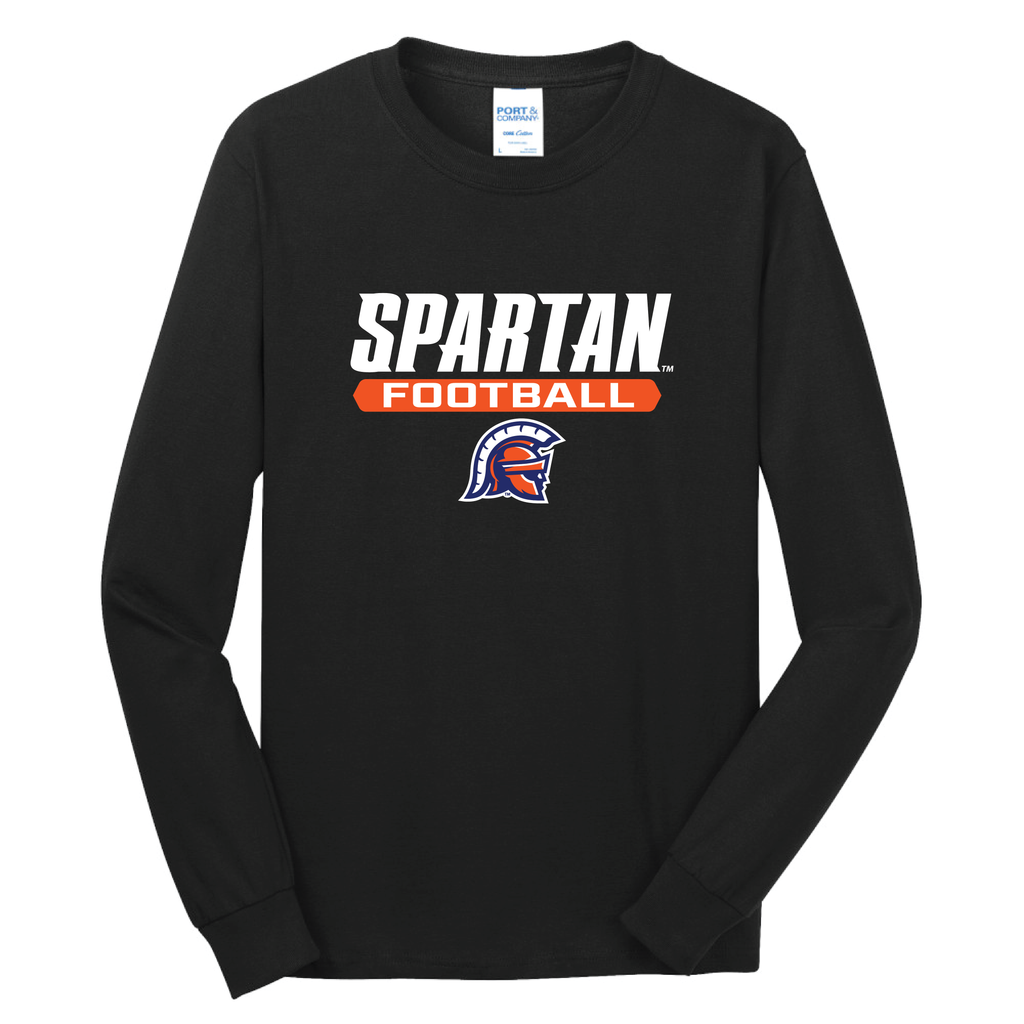 Football Long Sleeve Core Cotton Tee