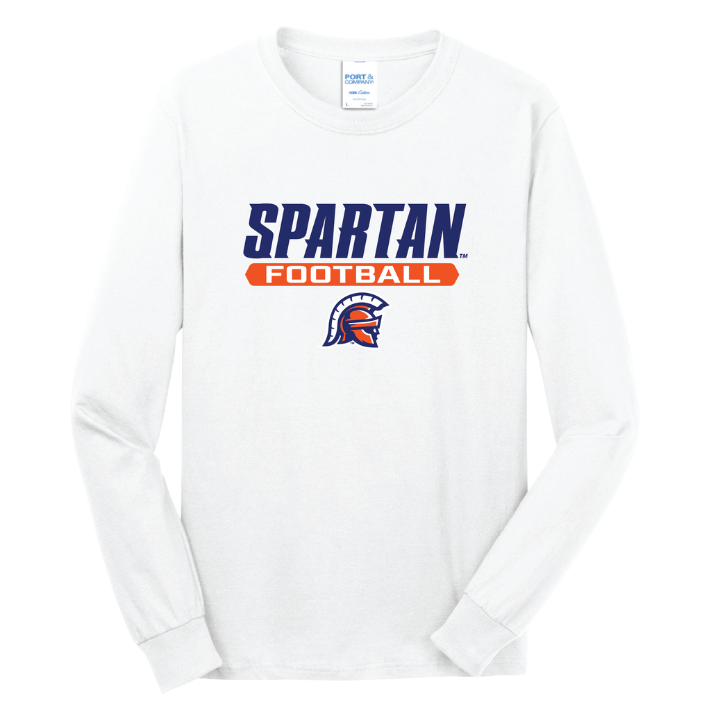 Football Long Sleeve Core Cotton Tee