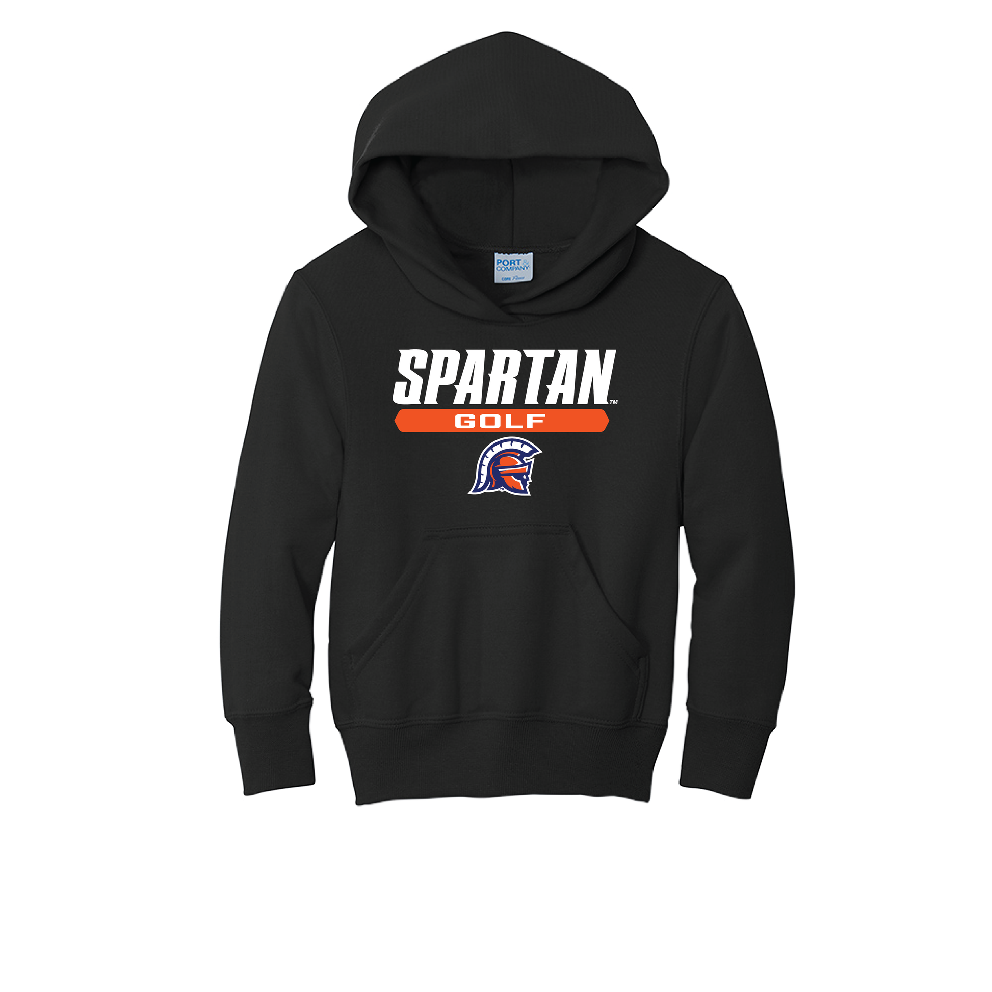 Golf Youth Core Fleece Pullover Hooded Sweatshirt