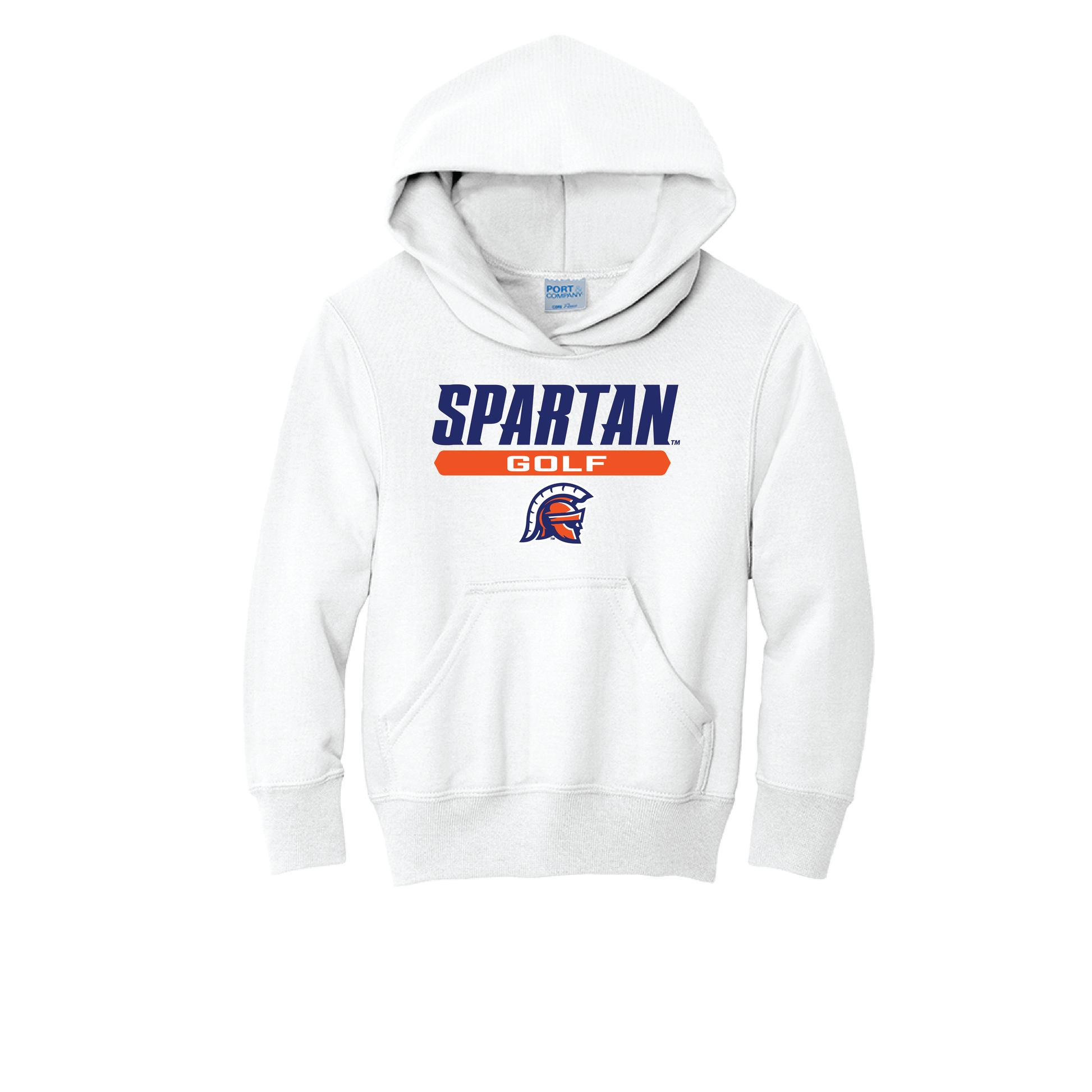 Golf Youth Core Fleece Pullover Hooded Sweatshirt