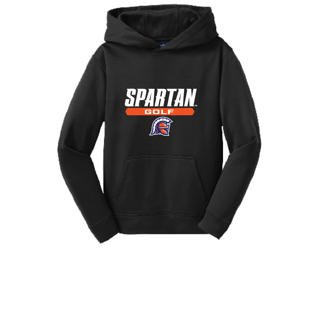 Golf Youth Sport-Wick® Fleece Hooded Pullover