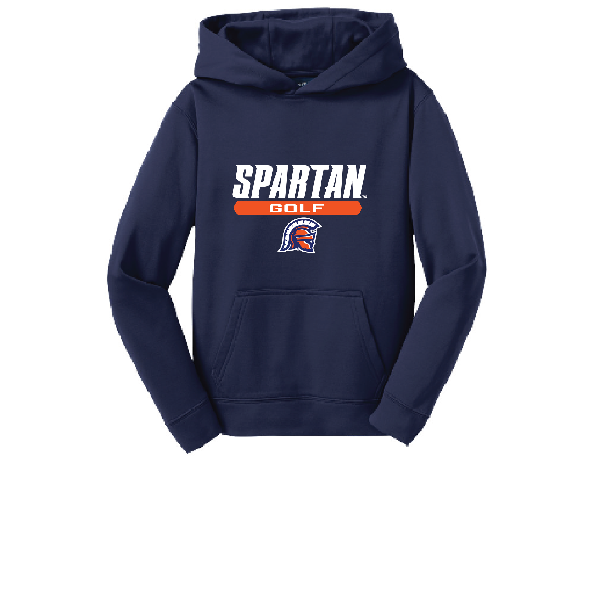 Golf Youth Sport-Wick® Fleece Hooded Pullover