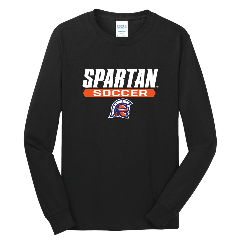 Soccer Long Sleeve Core Cotton Tee