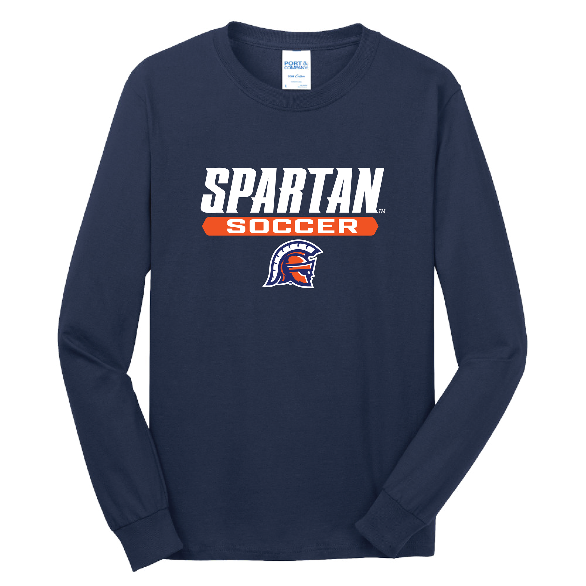Soccer Long Sleeve Core Cotton Tee