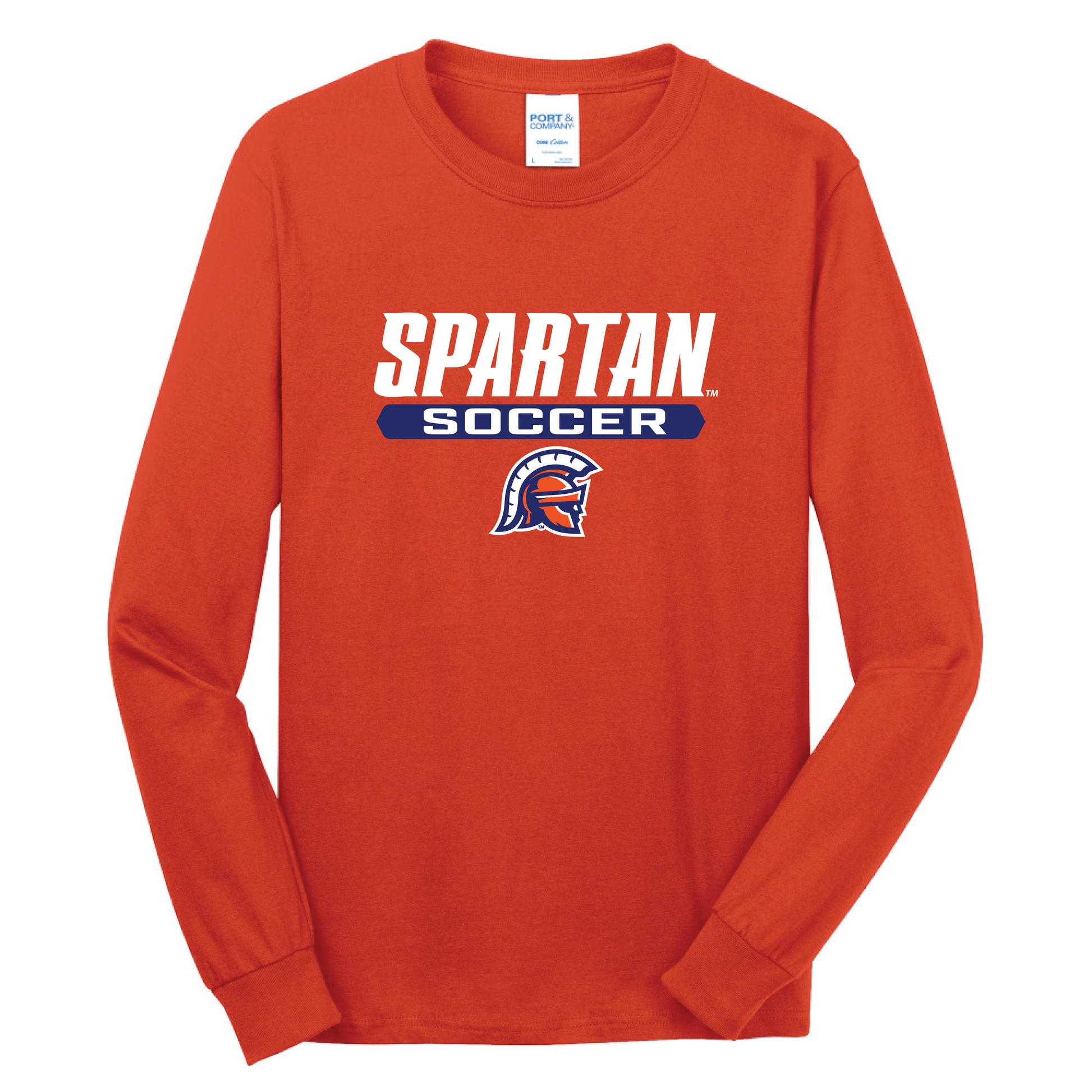 Soccer Long Sleeve Core Cotton Tee