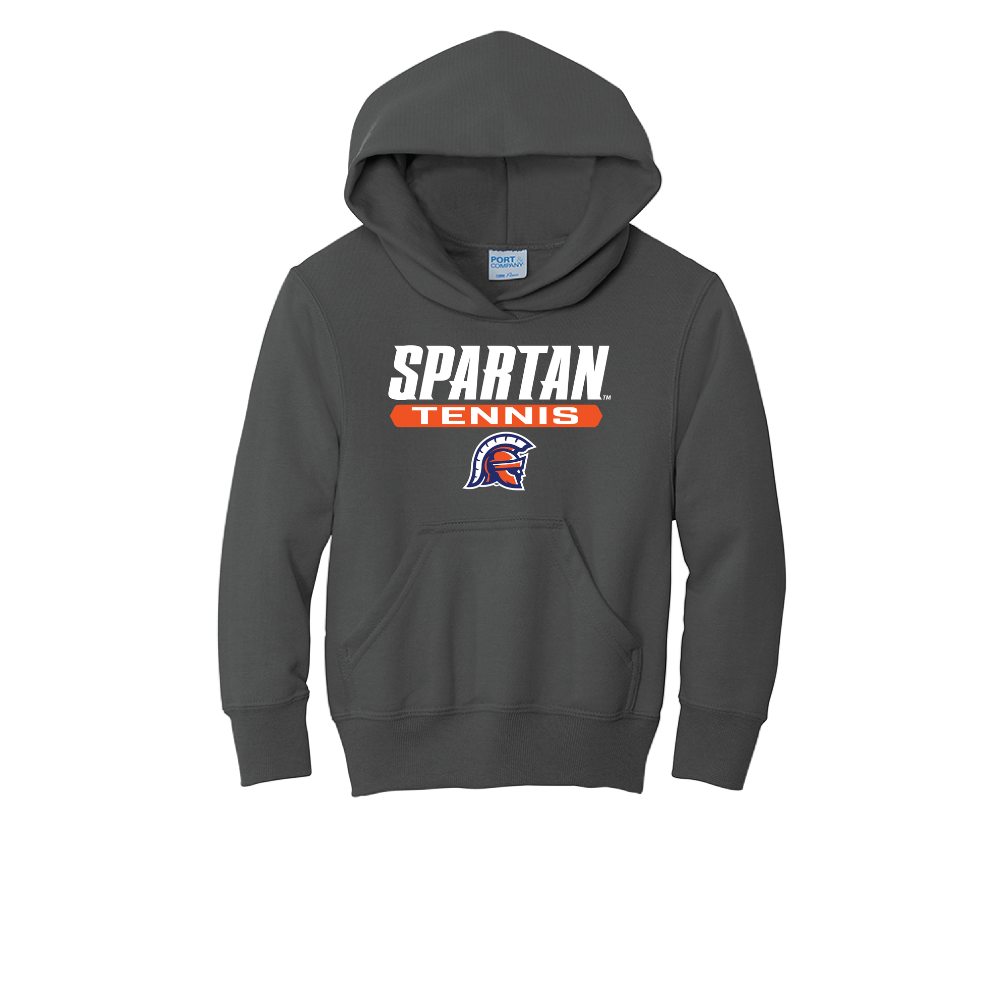 Tennis Youth Core Fleece Pullover Hooded Sweatshirt