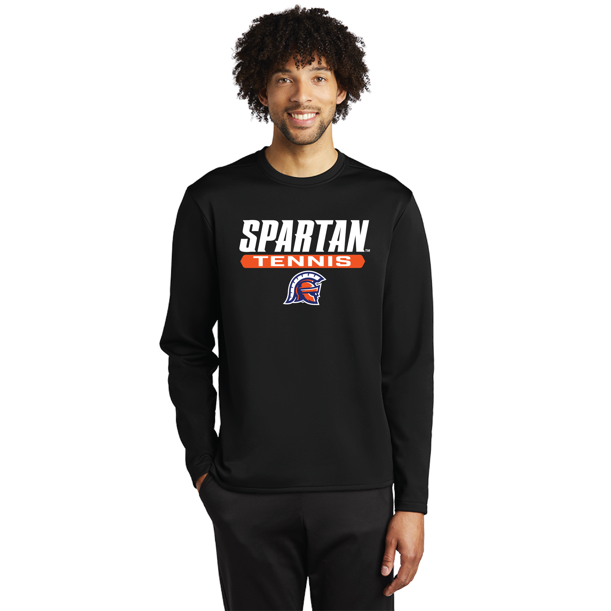 Tennis Sport-Wick® Fleece Pullover Crew