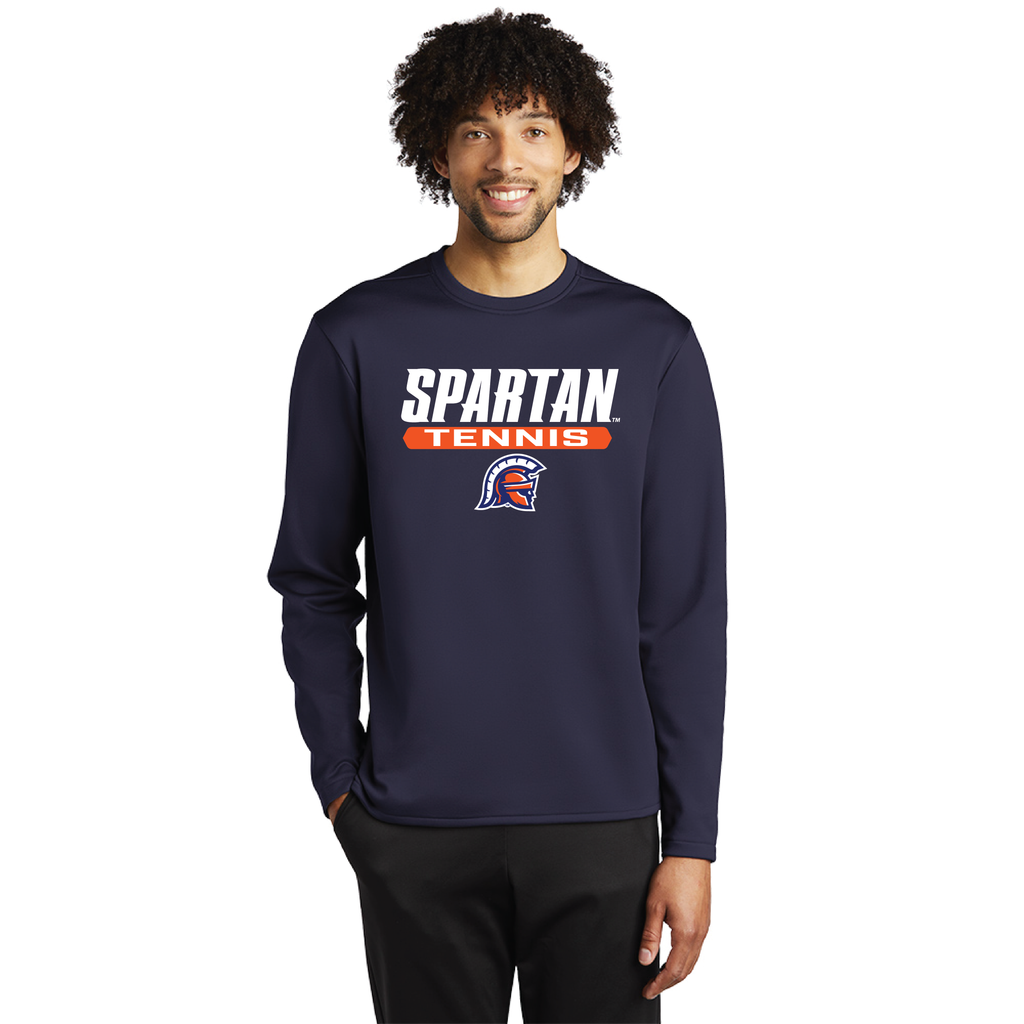 Tennis Sport-Wick® Fleece Pullover Crew