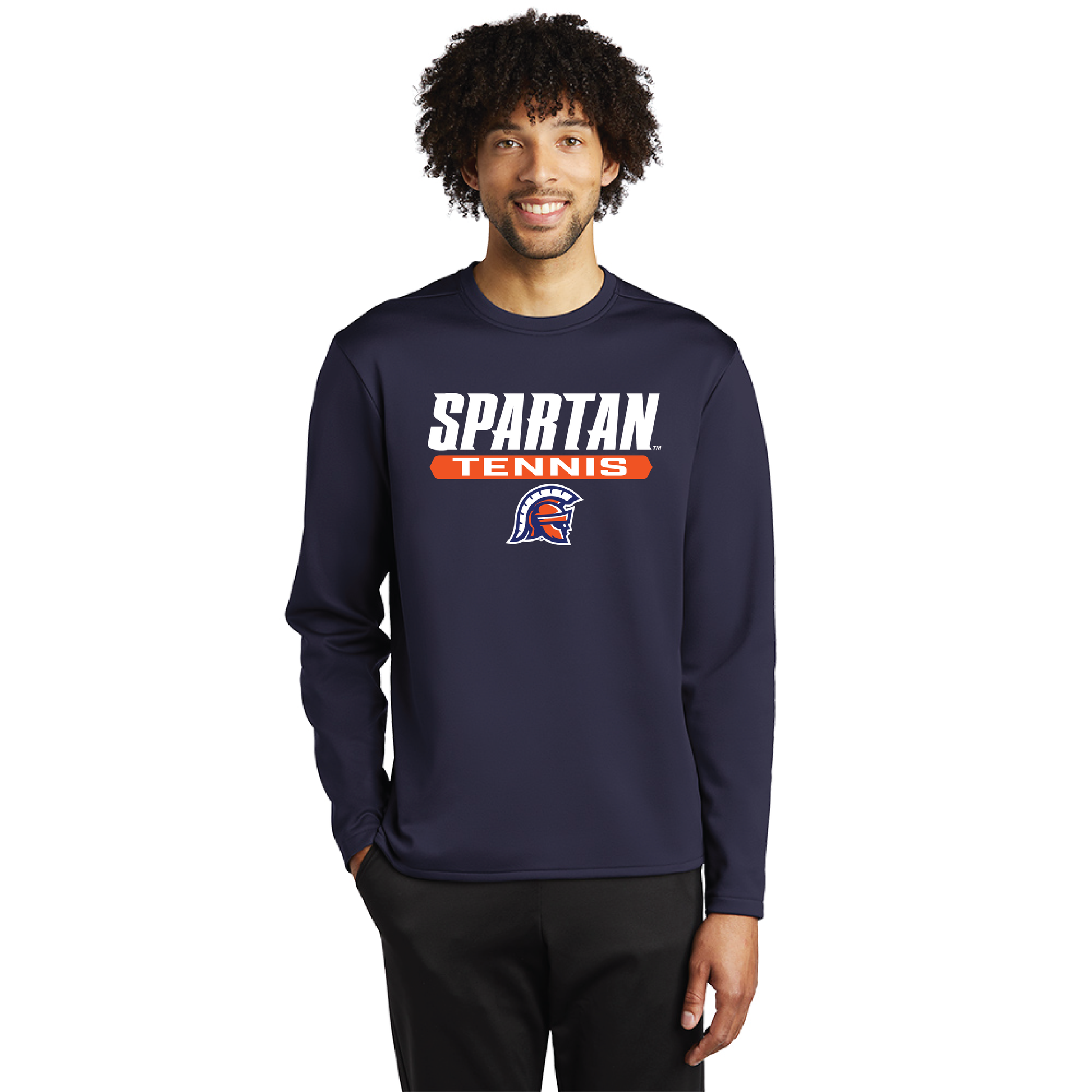Tennis Sport-Wick® Fleece Pullover Crew