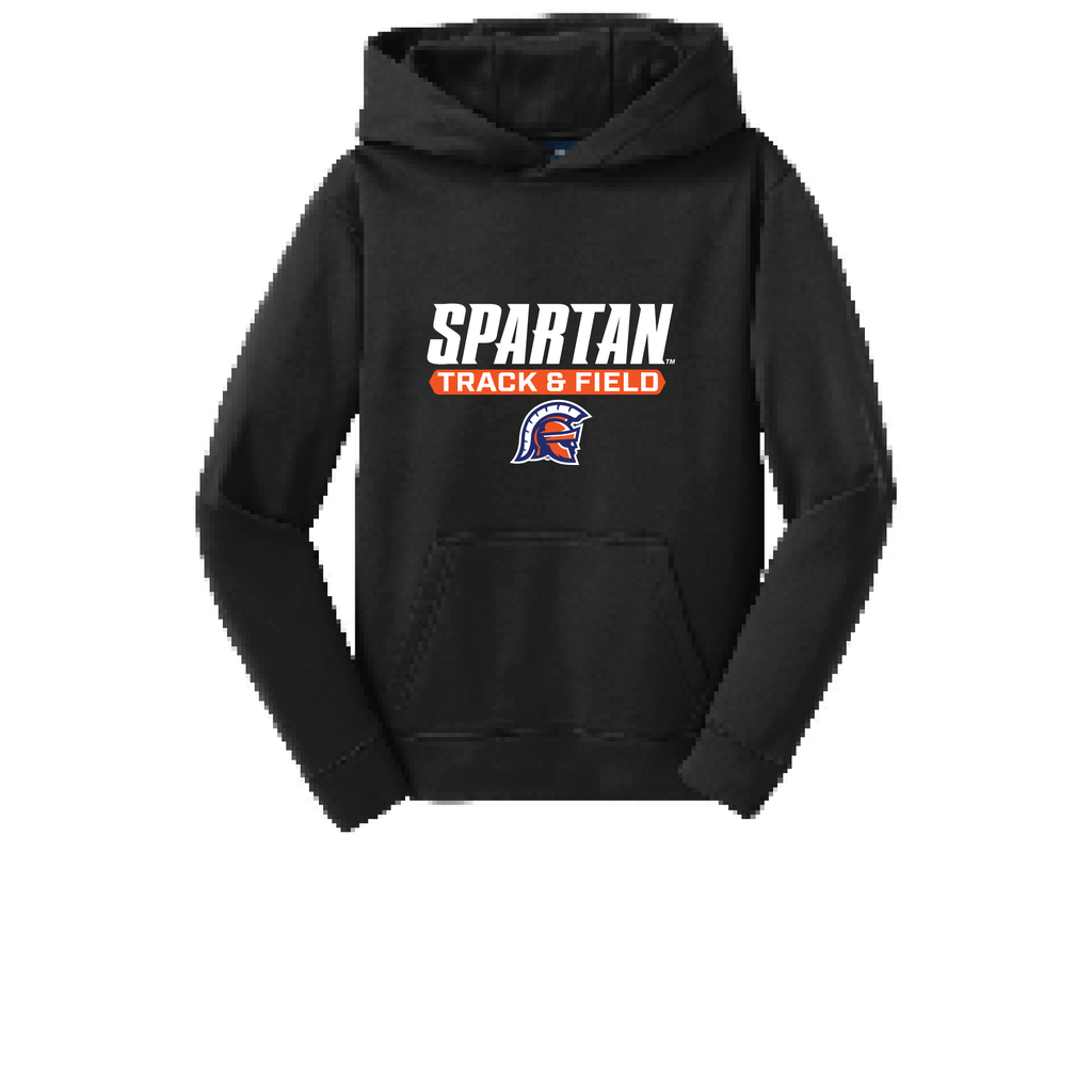 Track & Field Youth Sport-Wick® Fleece Hooded Pullover