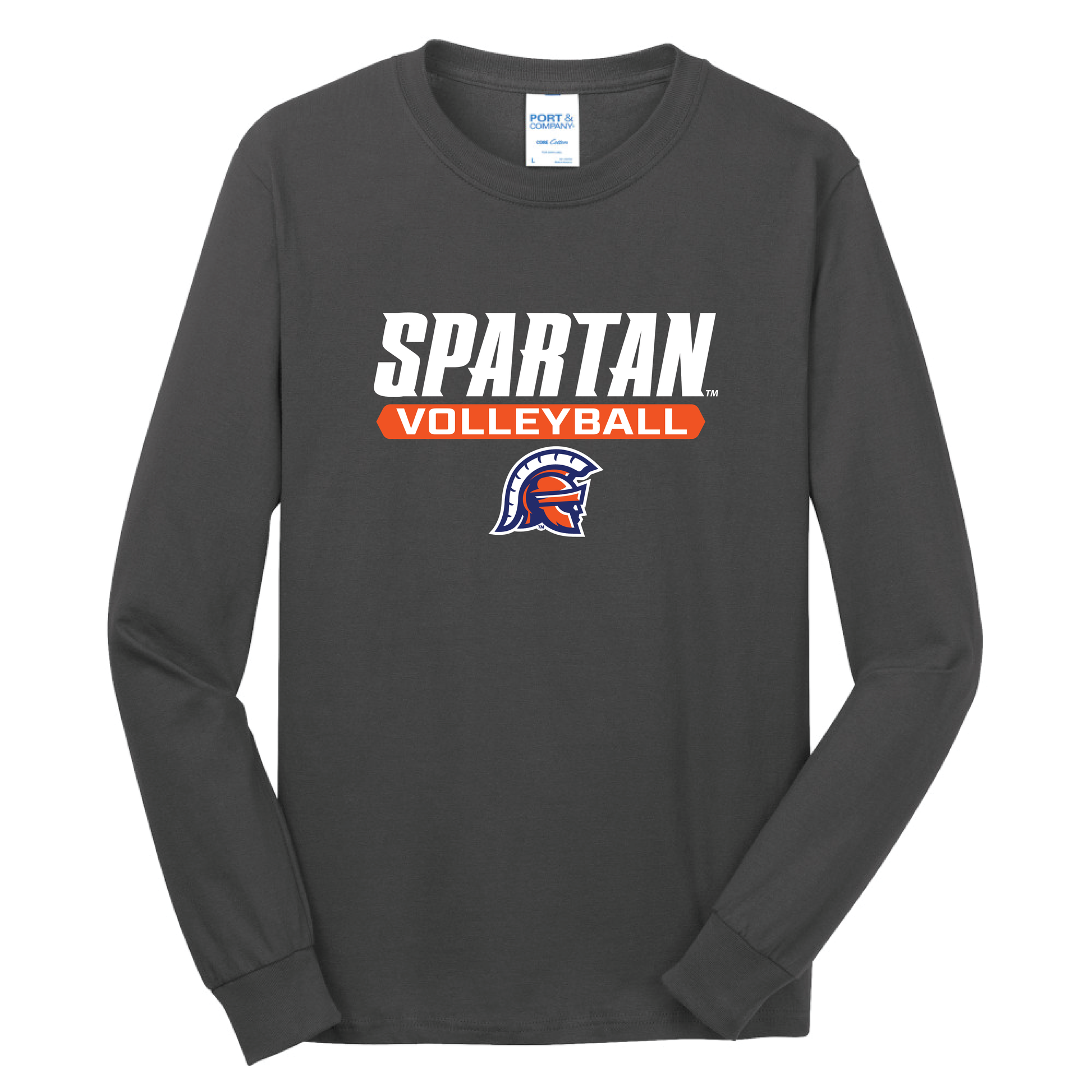 Volleyball Long Sleeve Core Cotton Tee