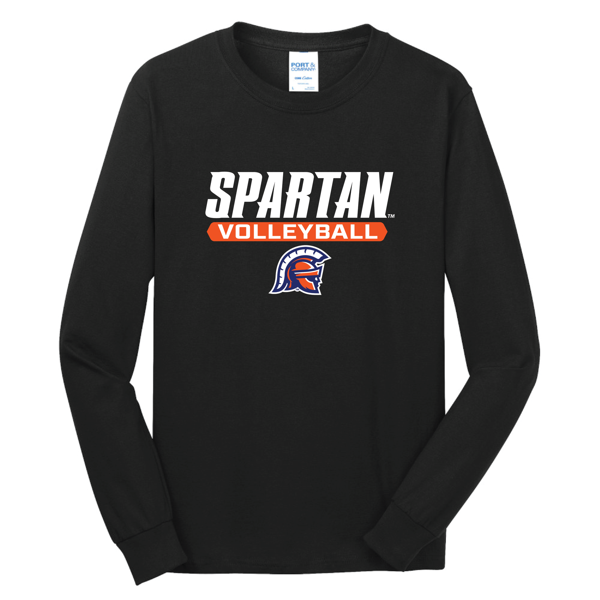 Volleyball Long Sleeve Core Cotton Tee