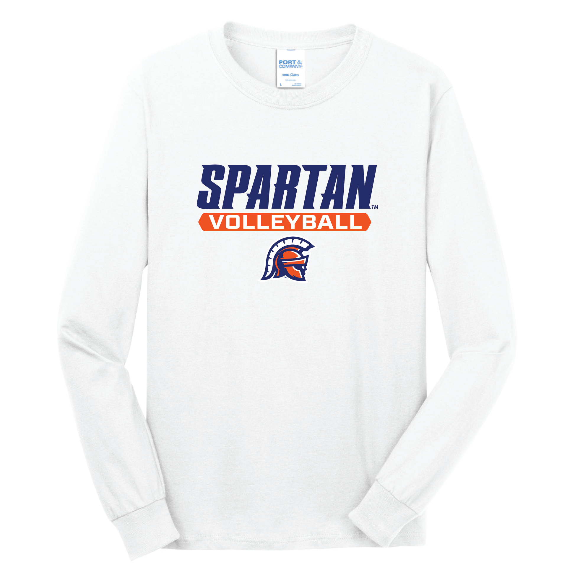 Volleyball Long Sleeve Core Cotton Tee