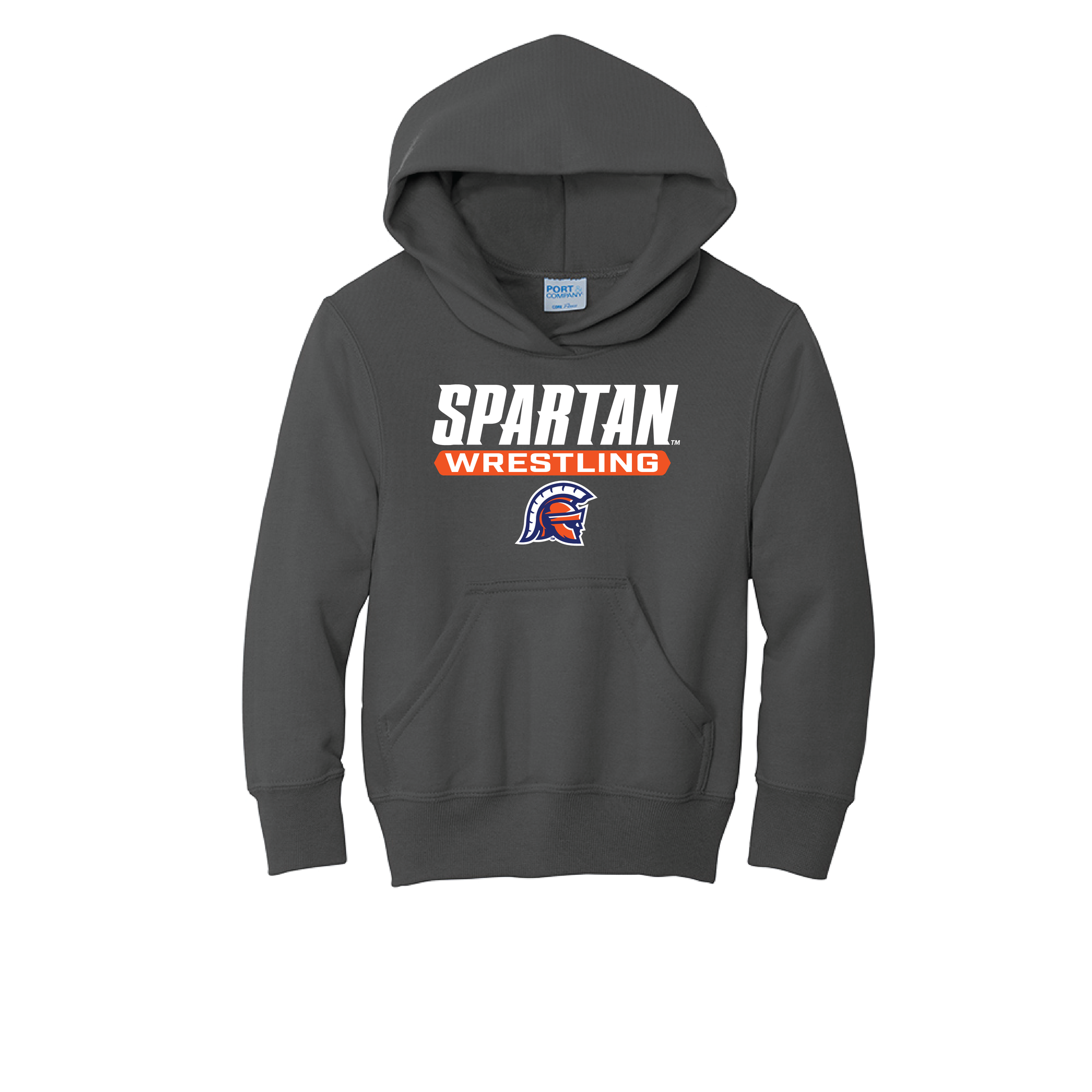 Wrestling Youth Core Fleece Pullover Hooded Sweatshirt