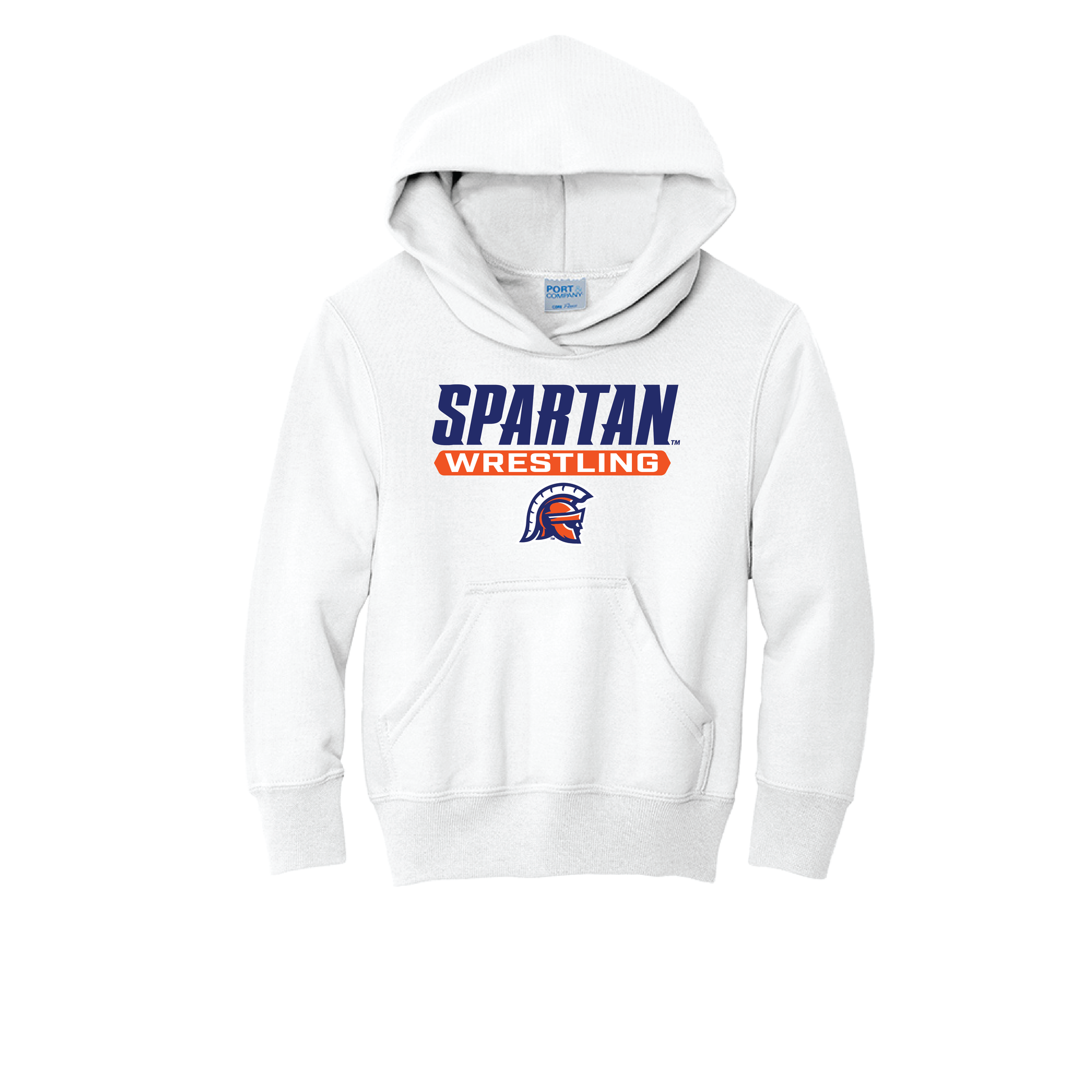Wrestling Youth Core Fleece Pullover Hooded Sweatshirt