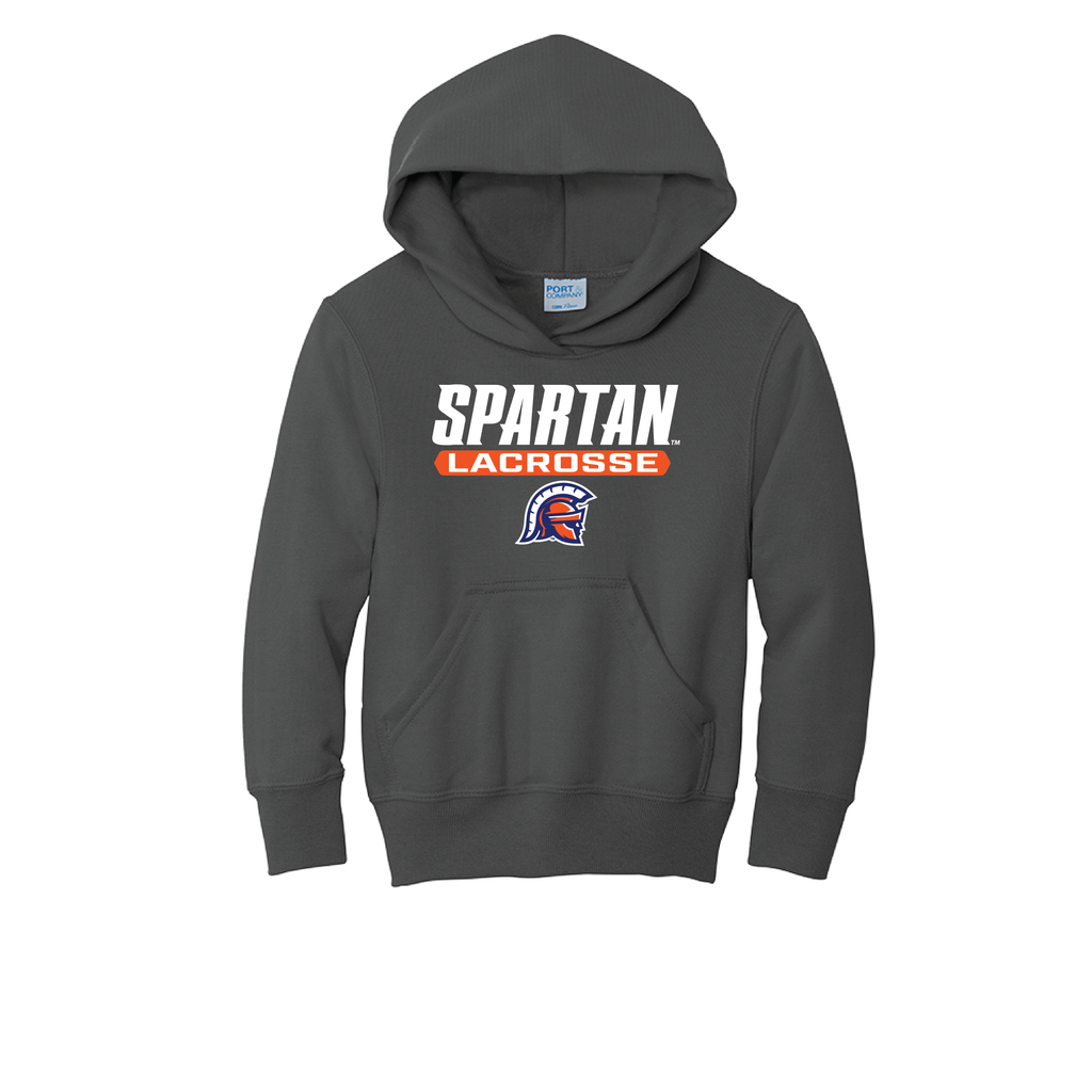 Lacrosse Youth Core Fleece Pullover Hooded Sweatshirt