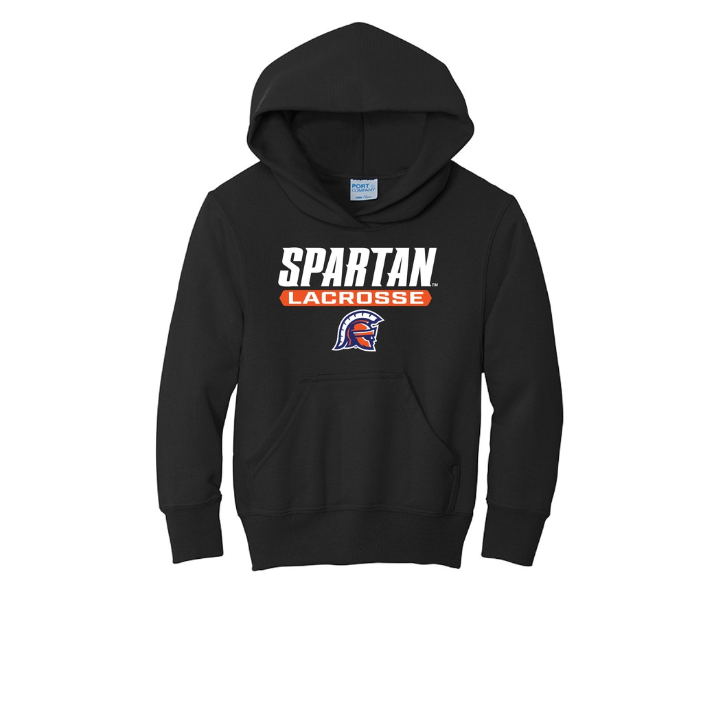 Lacrosse Youth Core Fleece Pullover Hooded Sweatshirt