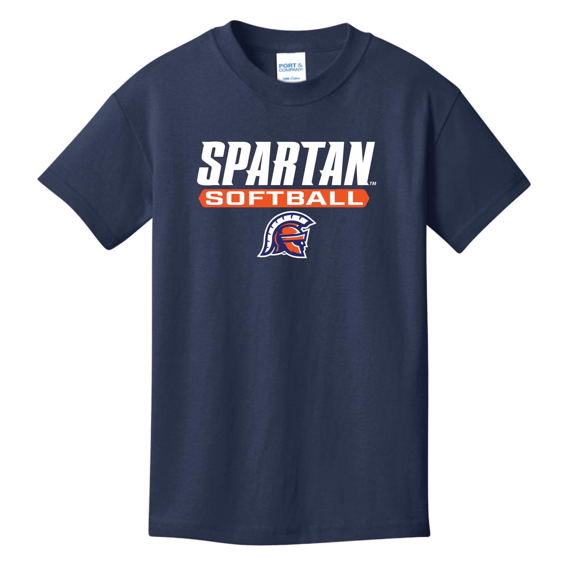 Softball Youth Core Cotton Tee