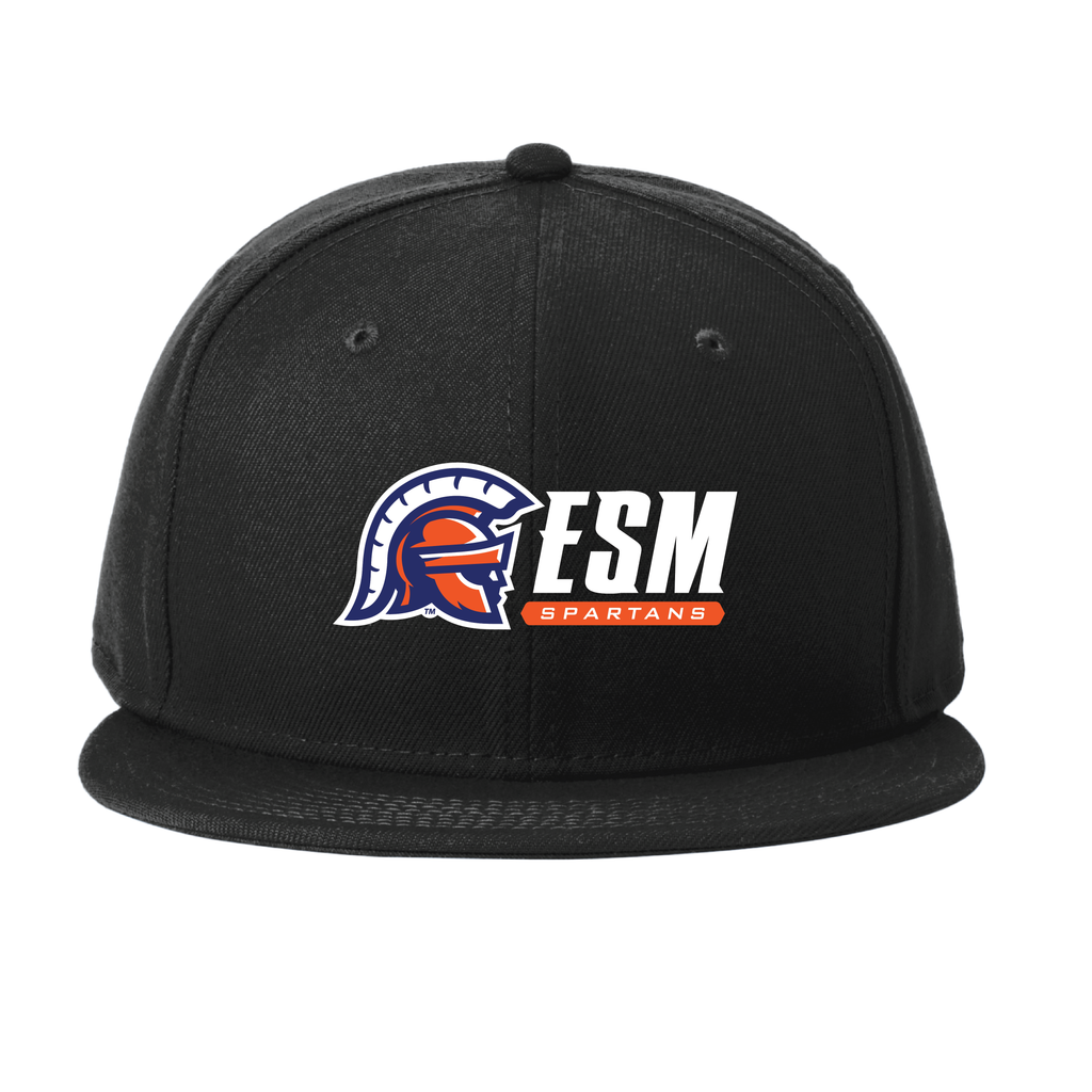 New Era® Standard Fit Flat Bill Snapback Cap