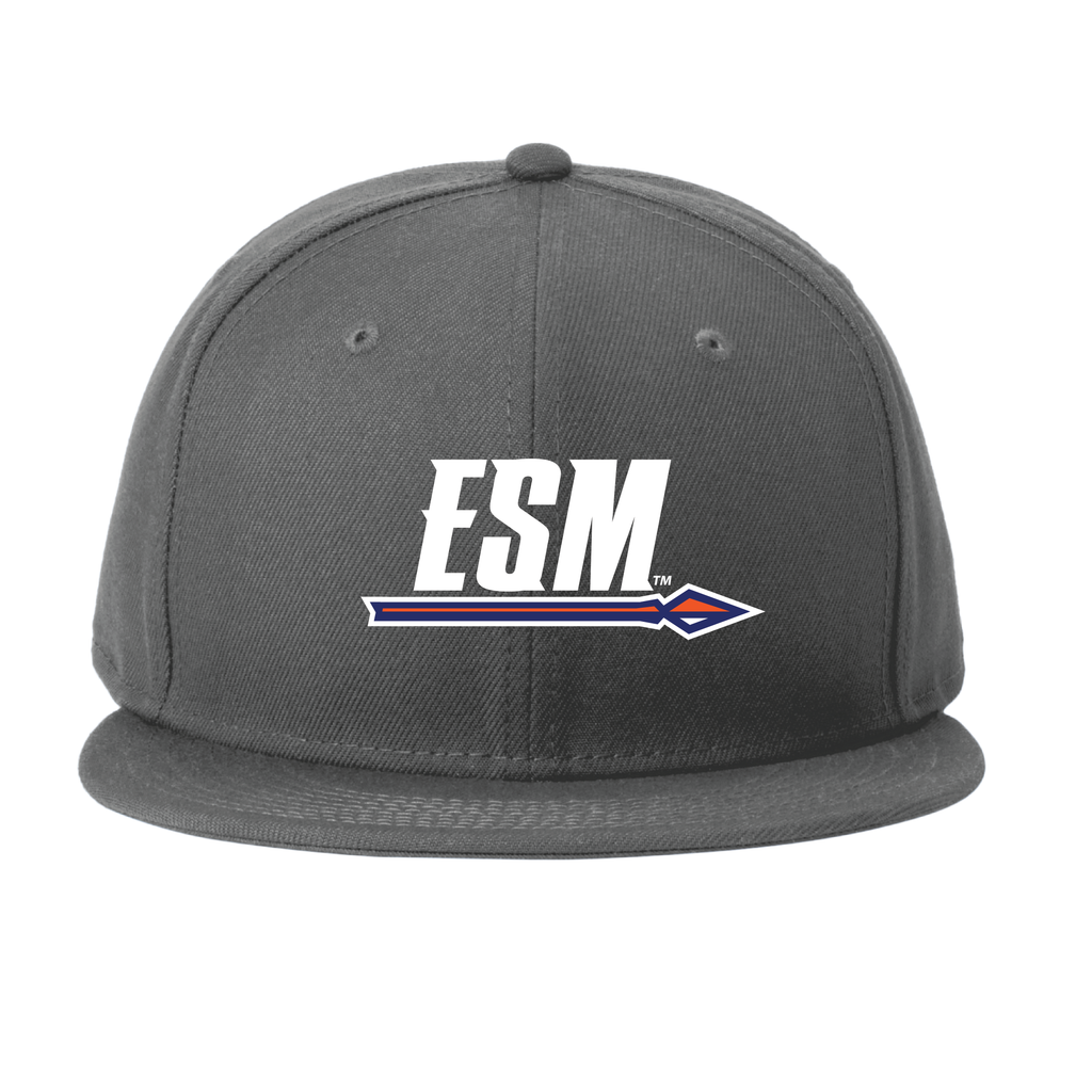 New Era® Standard Fit Flat Bill Snapback Cap