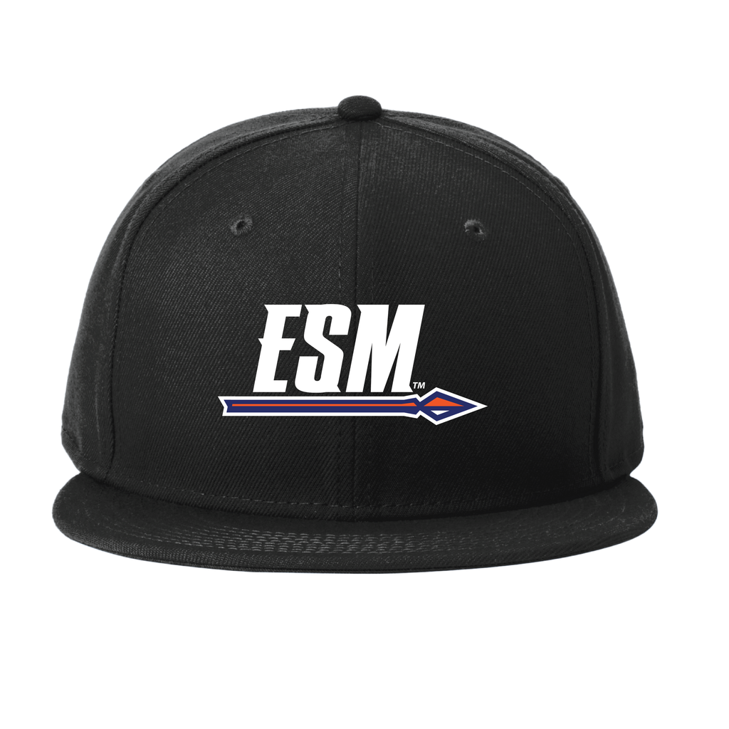 New Era® Standard Fit Flat Bill Snapback Cap