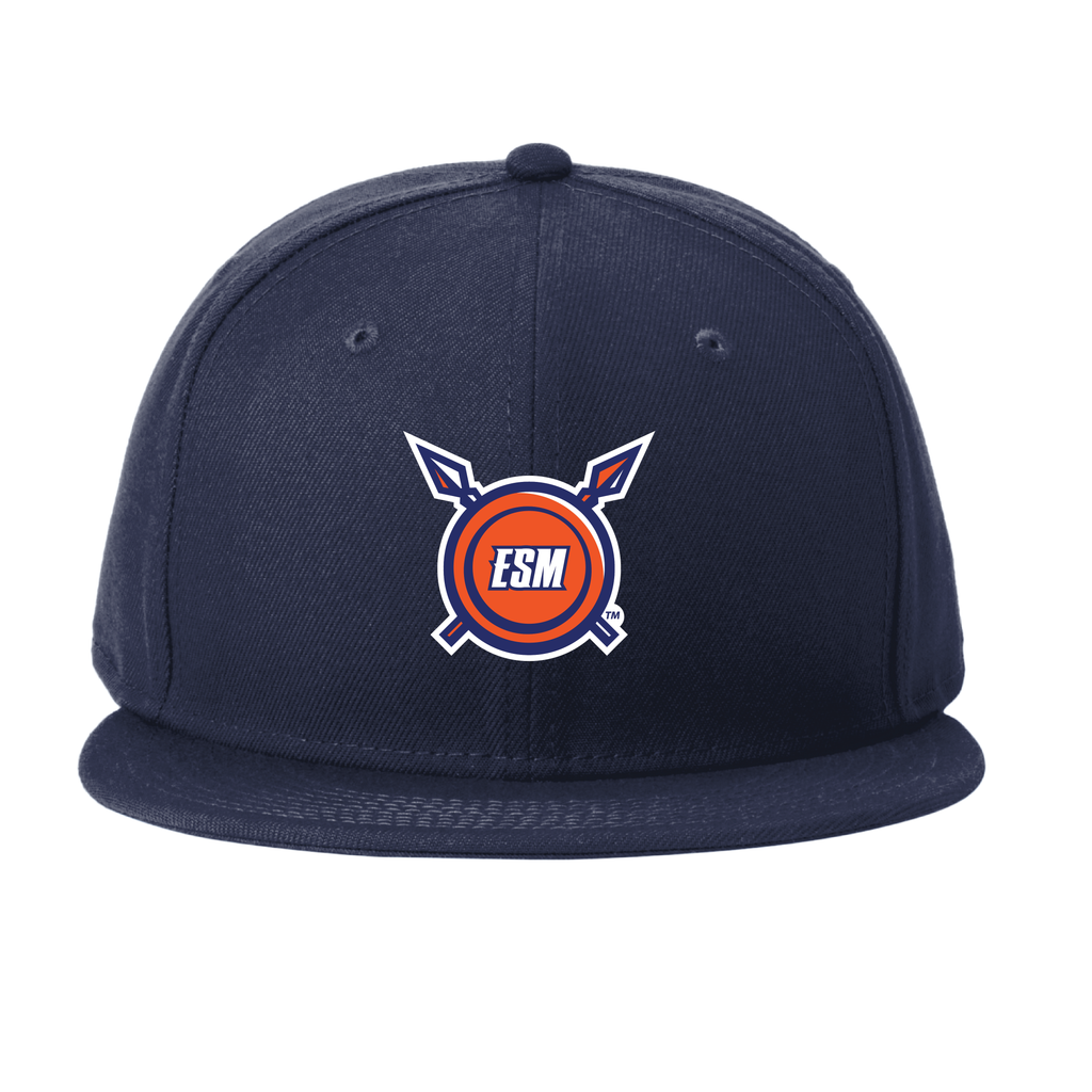 New Era® Standard Fit Flat Bill Snapback Cap