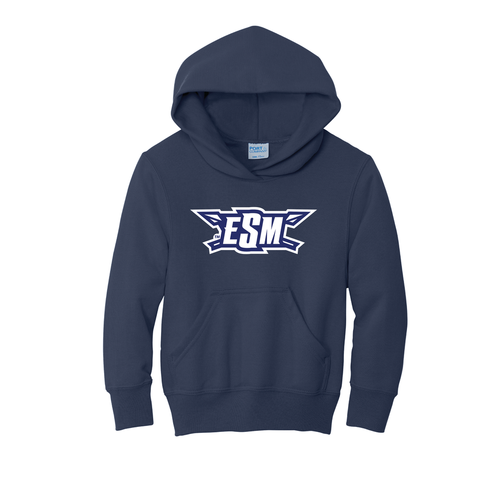 Port & Company® Youth Core Fleece Pullover Hooded Sweatshirt