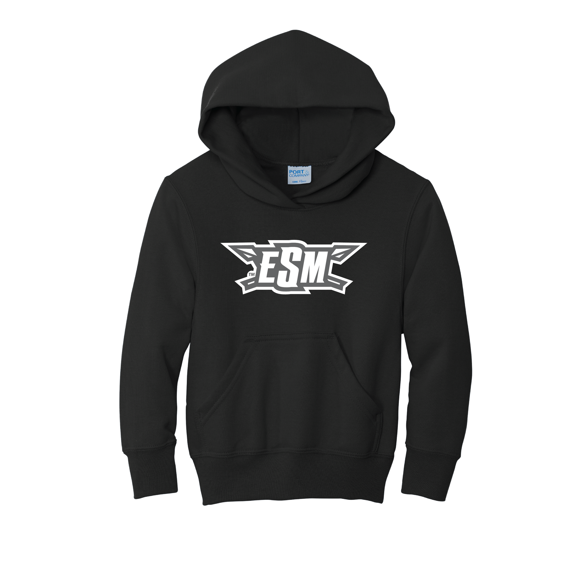 Port & Company® Youth Core Fleece Pullover Hooded Sweatshirt