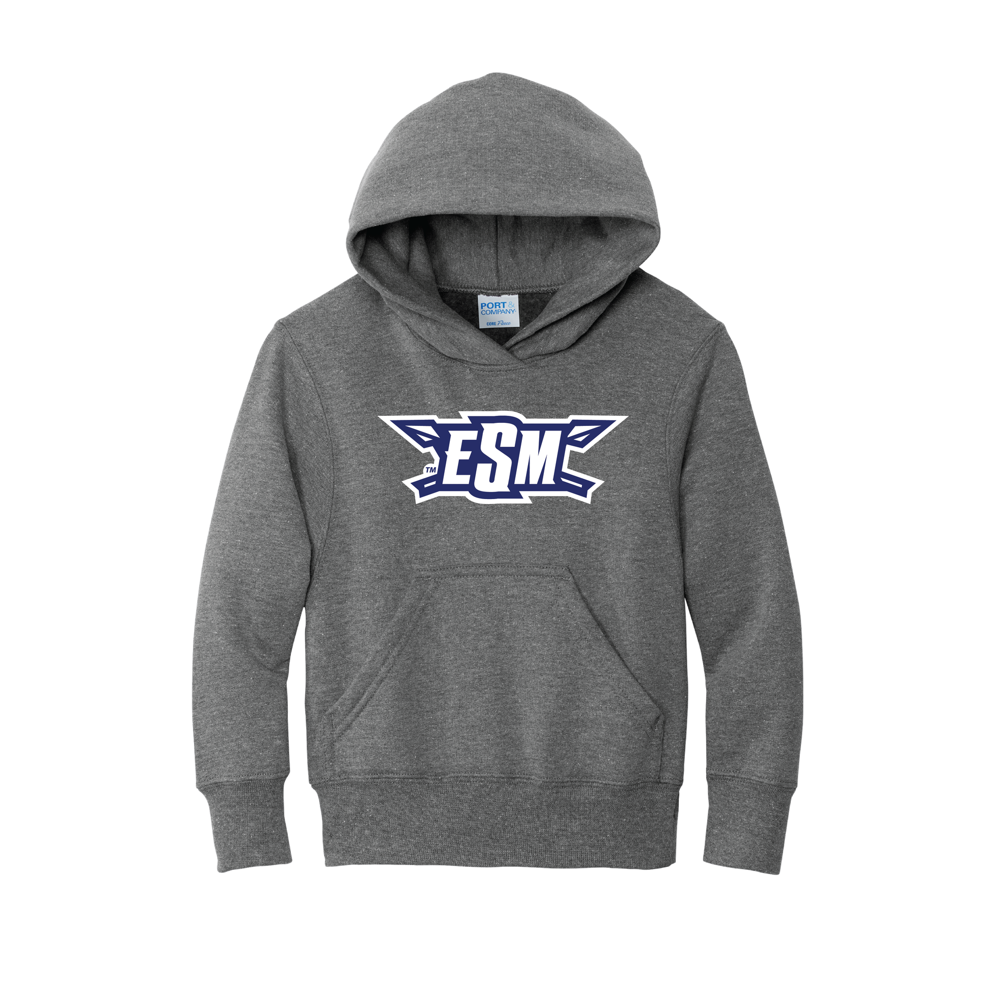Port & Company® Youth Core Fleece Pullover Hooded Sweatshirt
