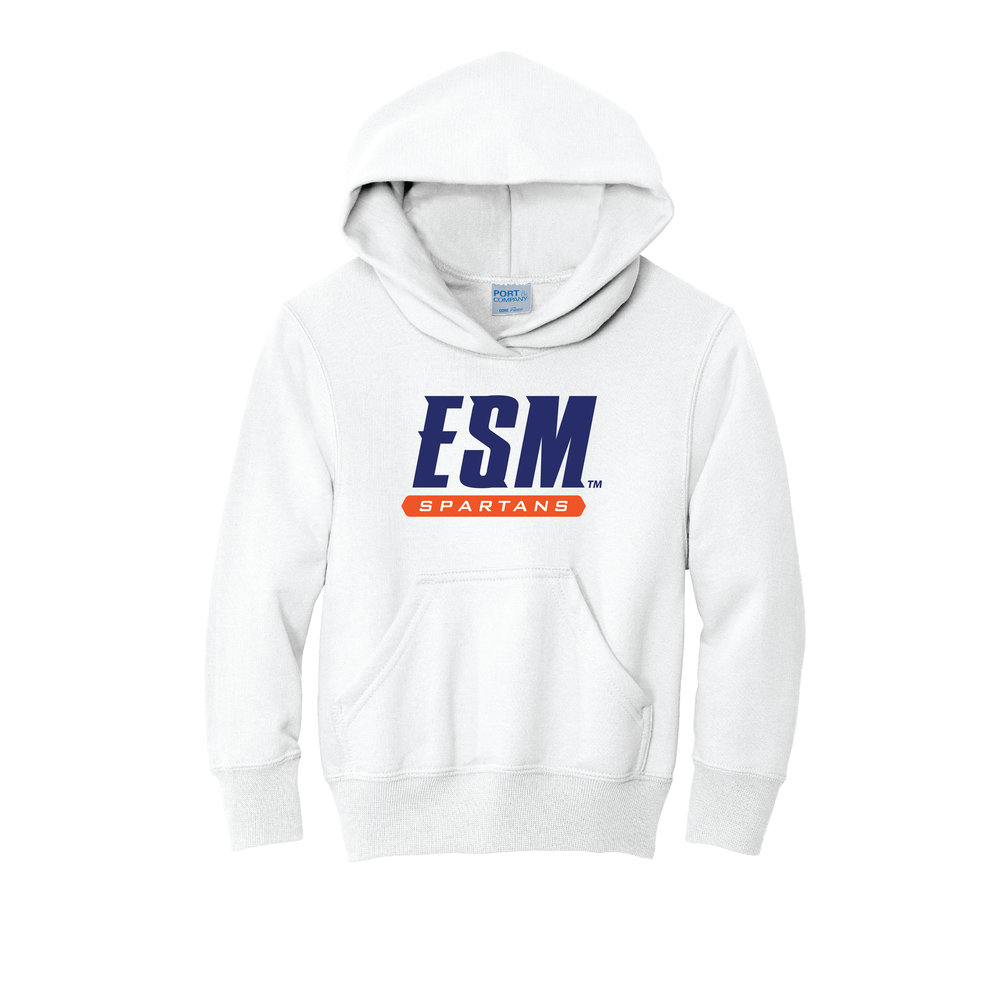 Port & Company® Youth Core Fleece Pullover Hooded Sweatshirt