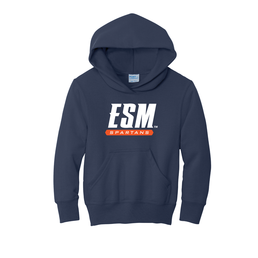 Port & Company® Youth Core Fleece Pullover Hooded Sweatshirt