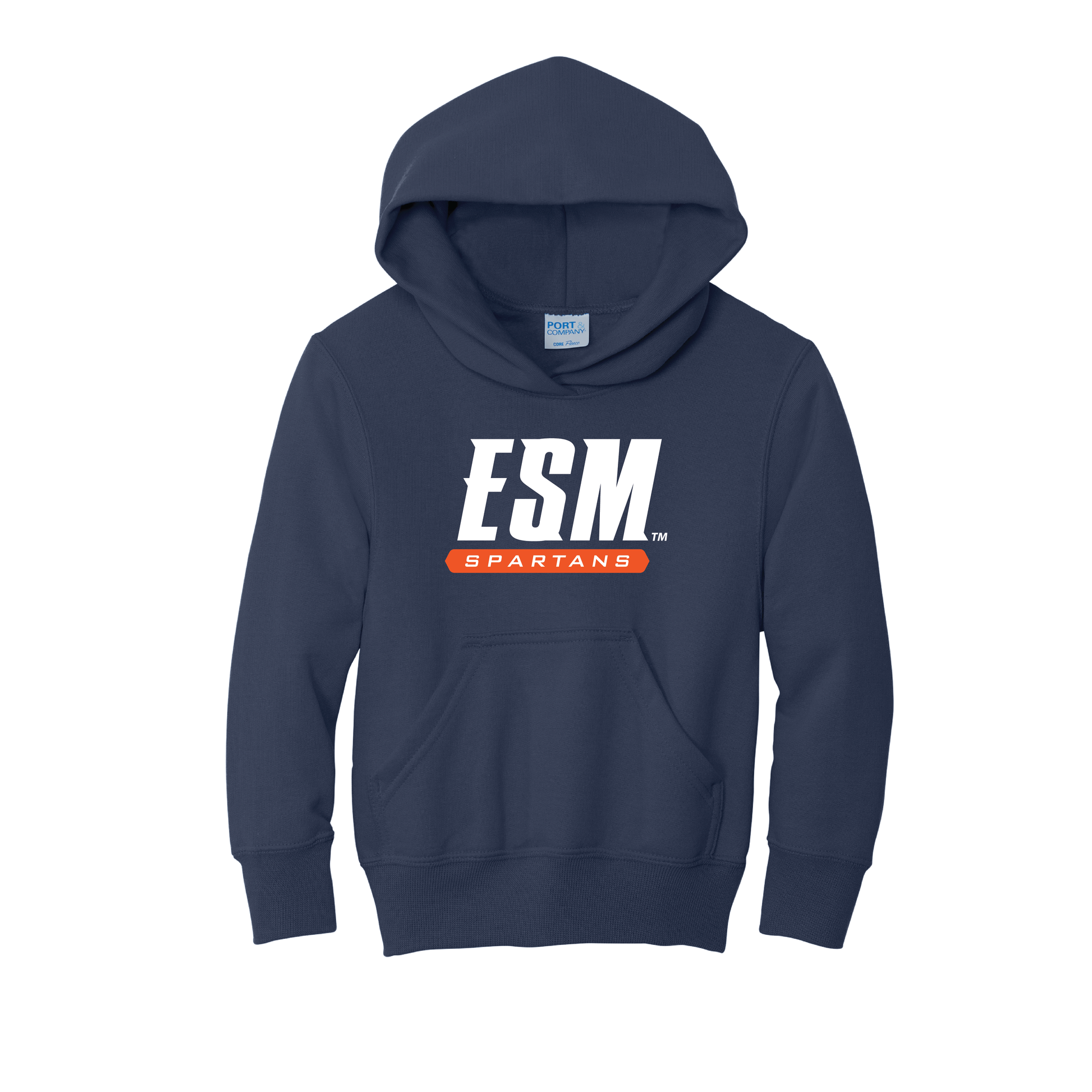 Port & Company® Youth Core Fleece Pullover Hooded Sweatshirt