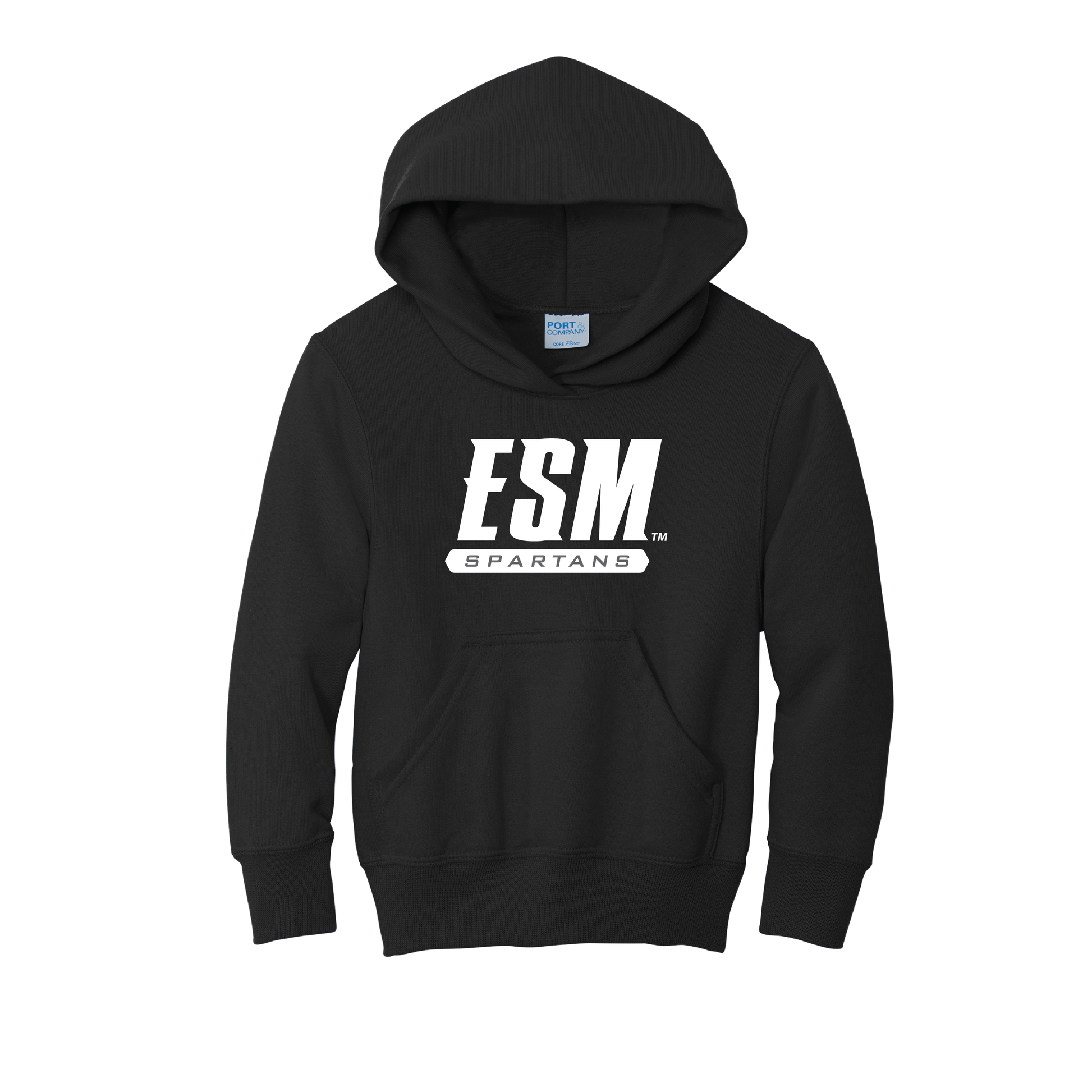 Port & Company® Youth Core Fleece Pullover Hooded Sweatshirt