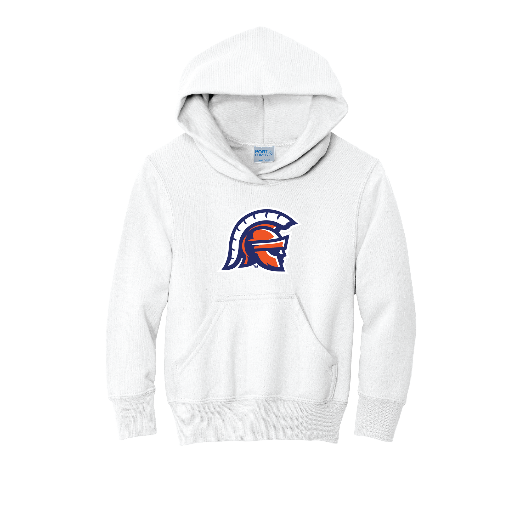 Port & Company® Youth Core Fleece Pullover Hooded Sweatshirt