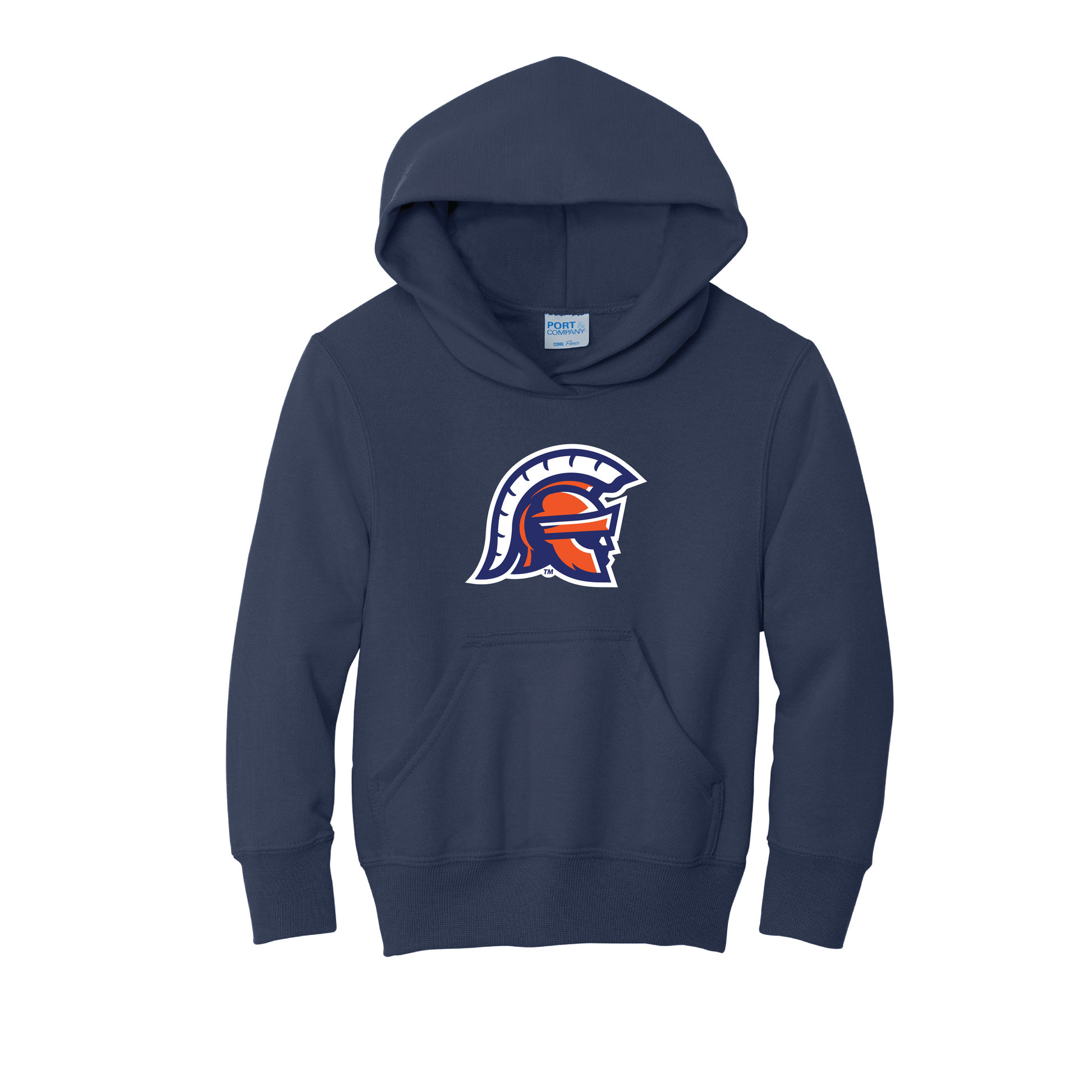 Port & Company® Youth Core Fleece Pullover Hooded Sweatshirt