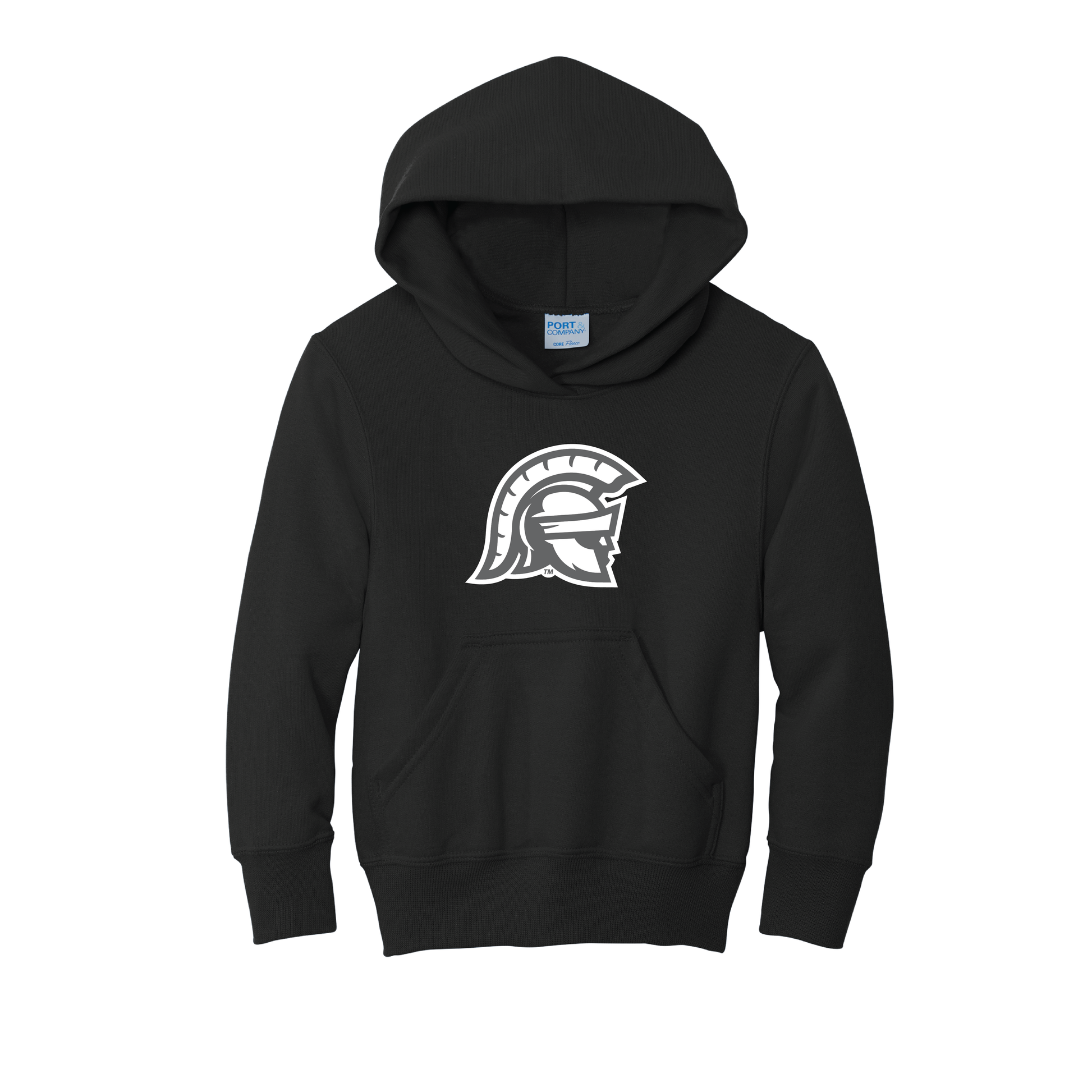 Port & Company® Youth Core Fleece Pullover Hooded Sweatshirt